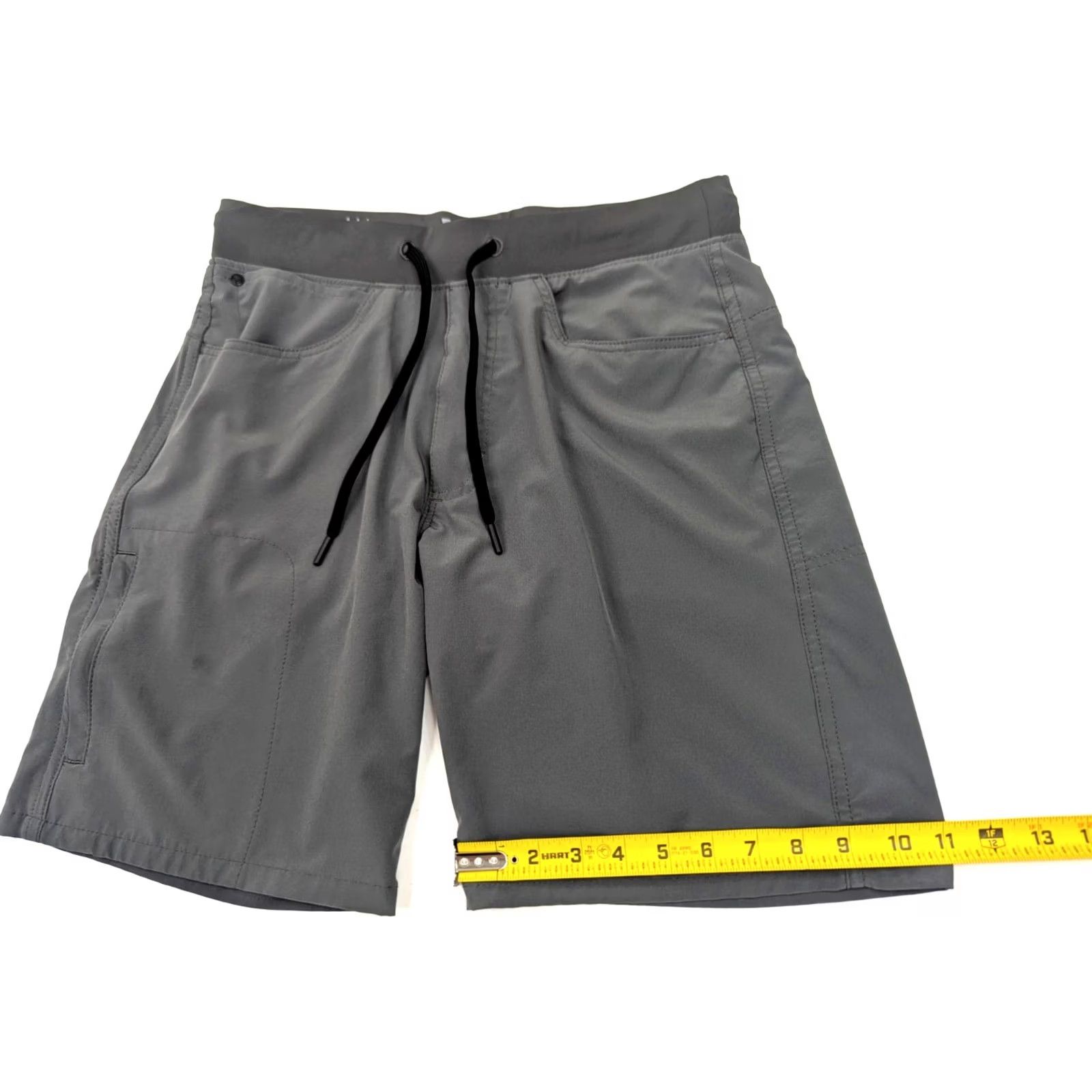 Wrangler Wrangler All Terrain Gear Pull On Performance Shorts Men 32 Gray Size US 32 / EU 48 - 3 Thumbnail