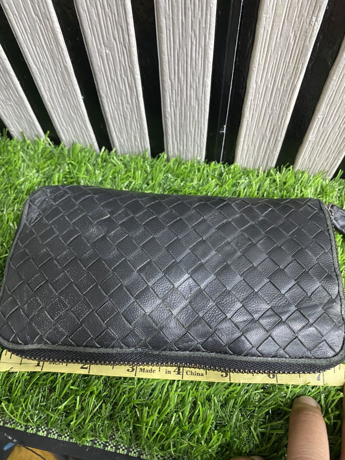 Bottega Veneta BOTTEGA VENETA Authentic leather Long wallet unisex Size ONE SIZE - 4 Thumbnail