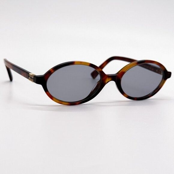Miu Miu NEW MIU MIU SUNGLASSES MU04ZS 21C40O HAVANA WOMEN MU 04ZS SM Size ONE SIZE - 5 Thumbnail