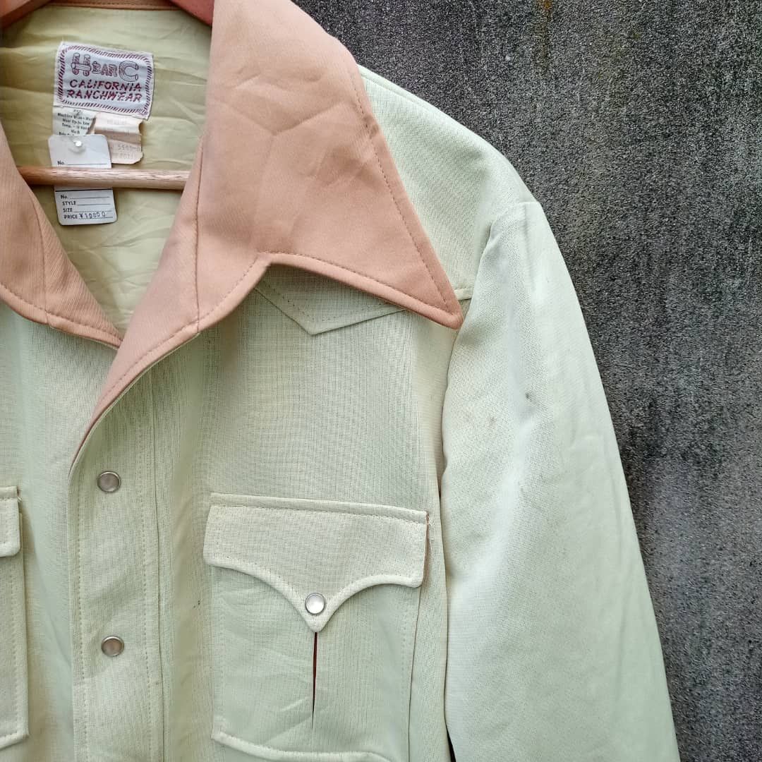 Cowboy Equipment × Designer × Vintage VINTAGE H BAR C CALIFORNIA RANCHWEAR BUTTON UP WESTERN WEAR Size US L / EU 52-54 / 3 - 3 Thumbnail