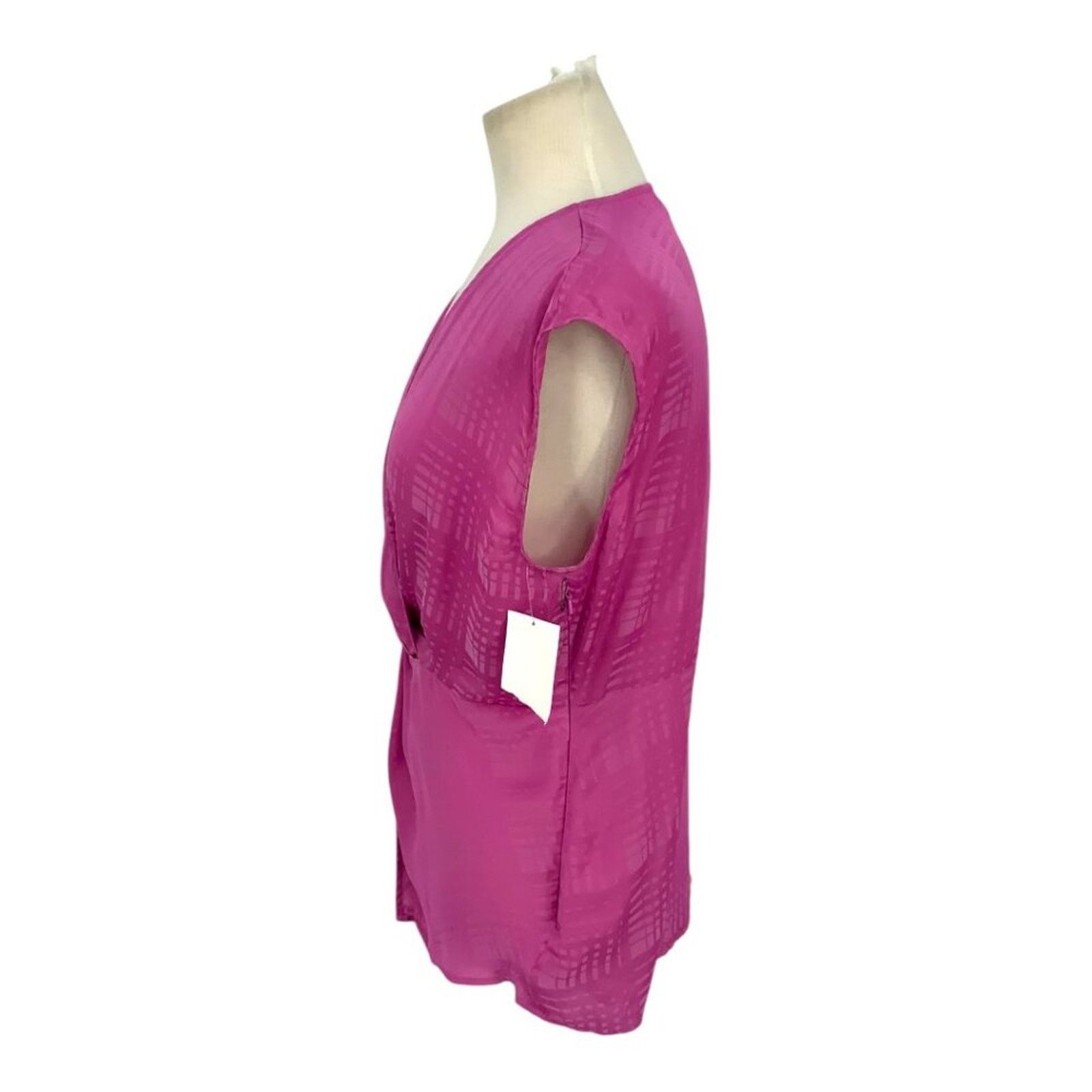 Other Halogen Twist Front Top In Pink Rosebud Medium NWOT $59 MSRP Size M / US 6-8 / IT 42-44 - 5 Thumbnail