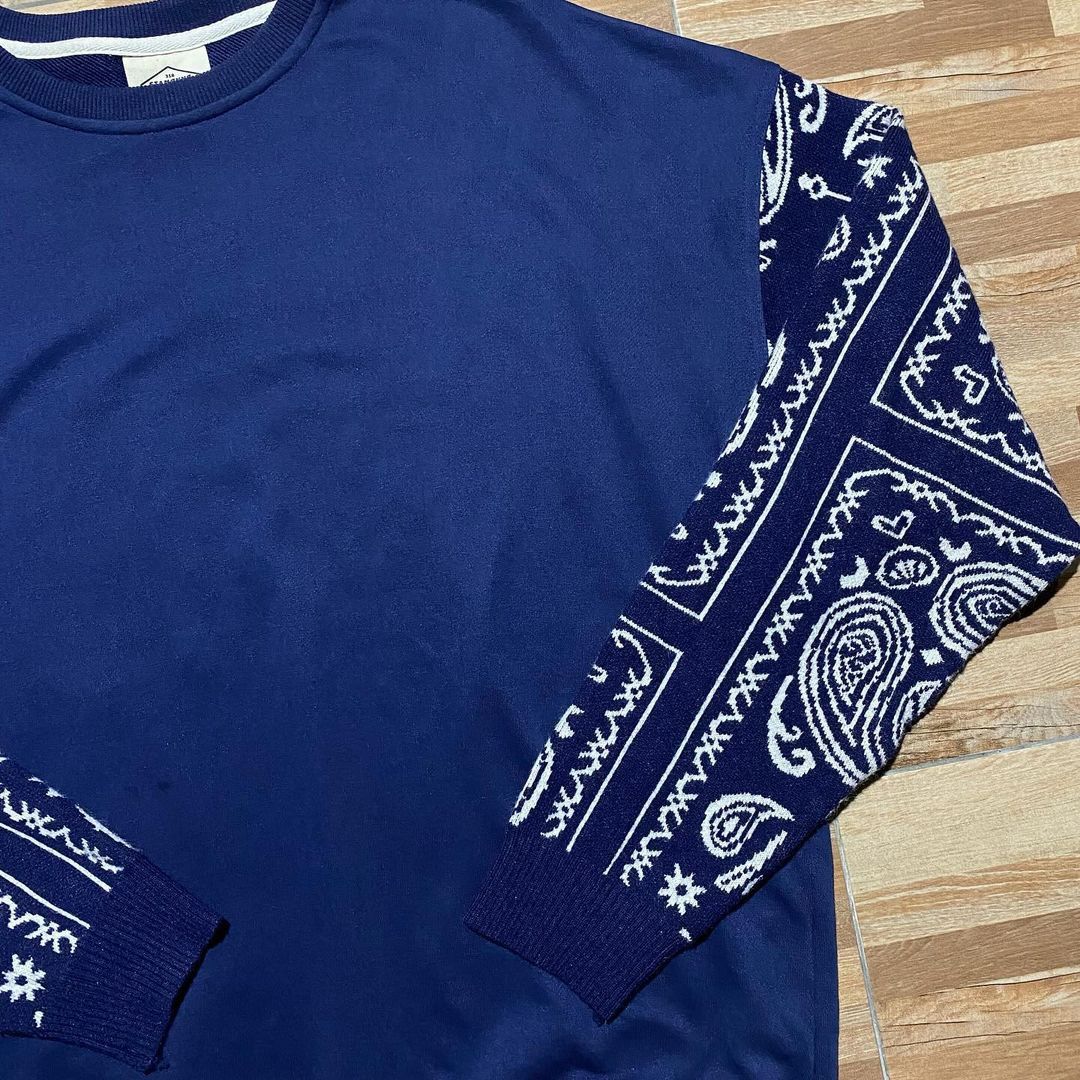 Designer GENERAL IDEA Standard "Paisley Bandana" Sweatshirt Size US L / EU 52-54 / 3 - 3 Thumbnail
