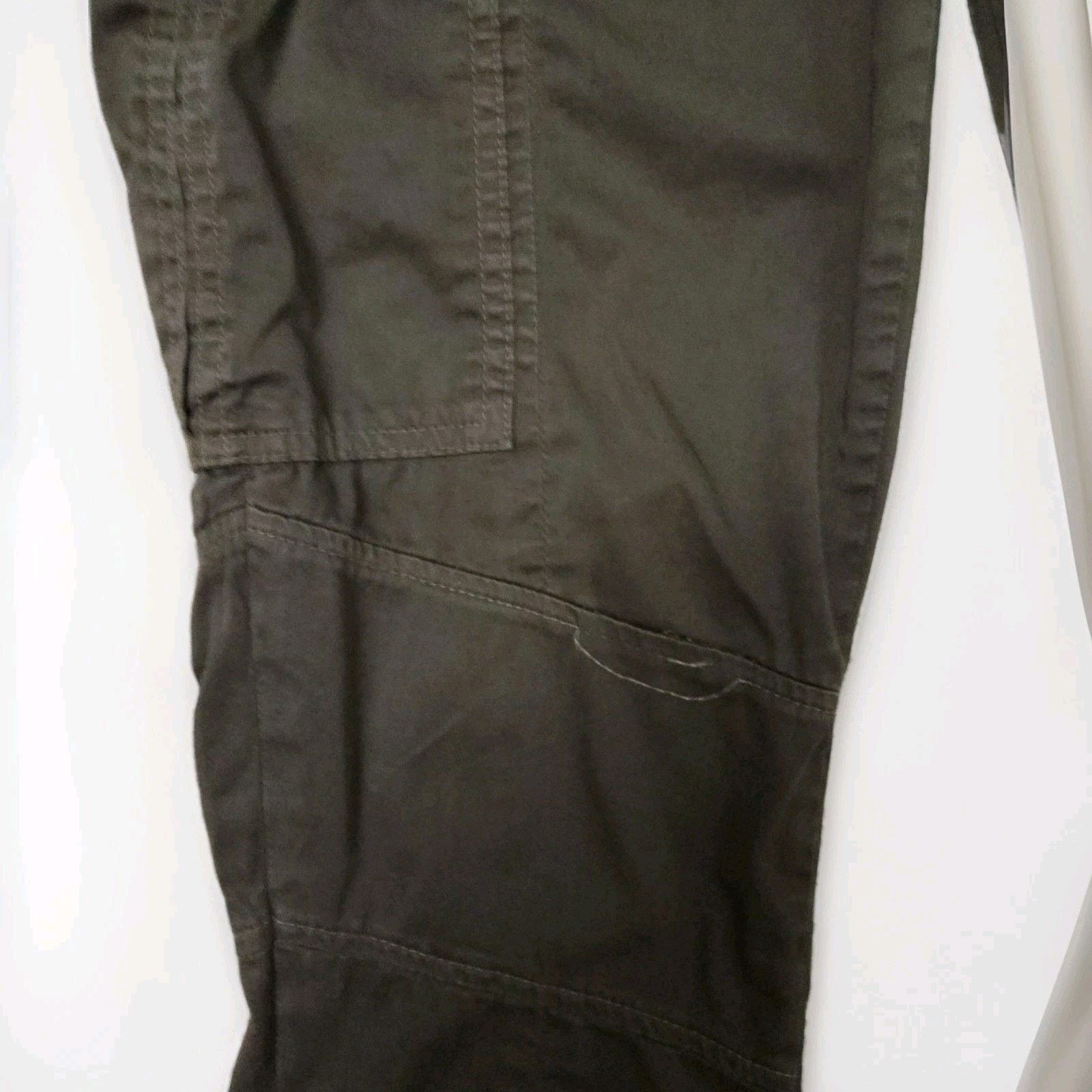 J Brand J Brand West Point Cargo Pants Olive Green Tapered Leg 25 Size 25" / US 0 / IT 36 - 6 Thumbnail