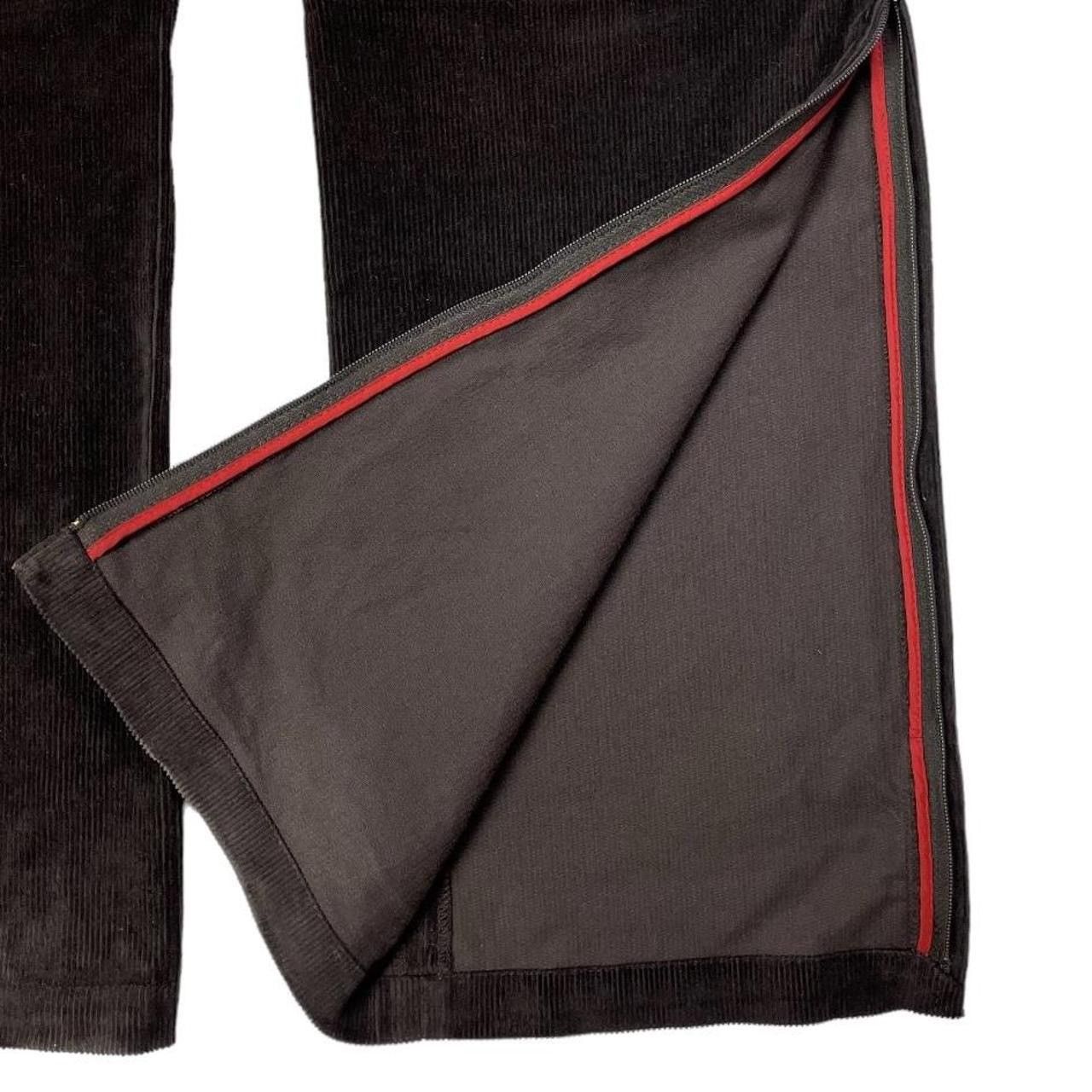 Prada Vintage Prada Sport Corduroy Trousers in Brown Size 27" / US 4 / IT 40 - 3 Thumbnail