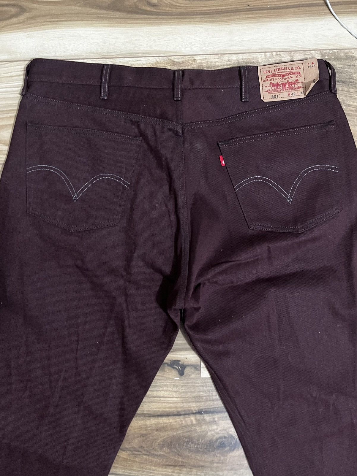 Levi's Vintage Clothing Baggy Levi's 501 Size US 42 / EU 58 - 1 Thumbnail