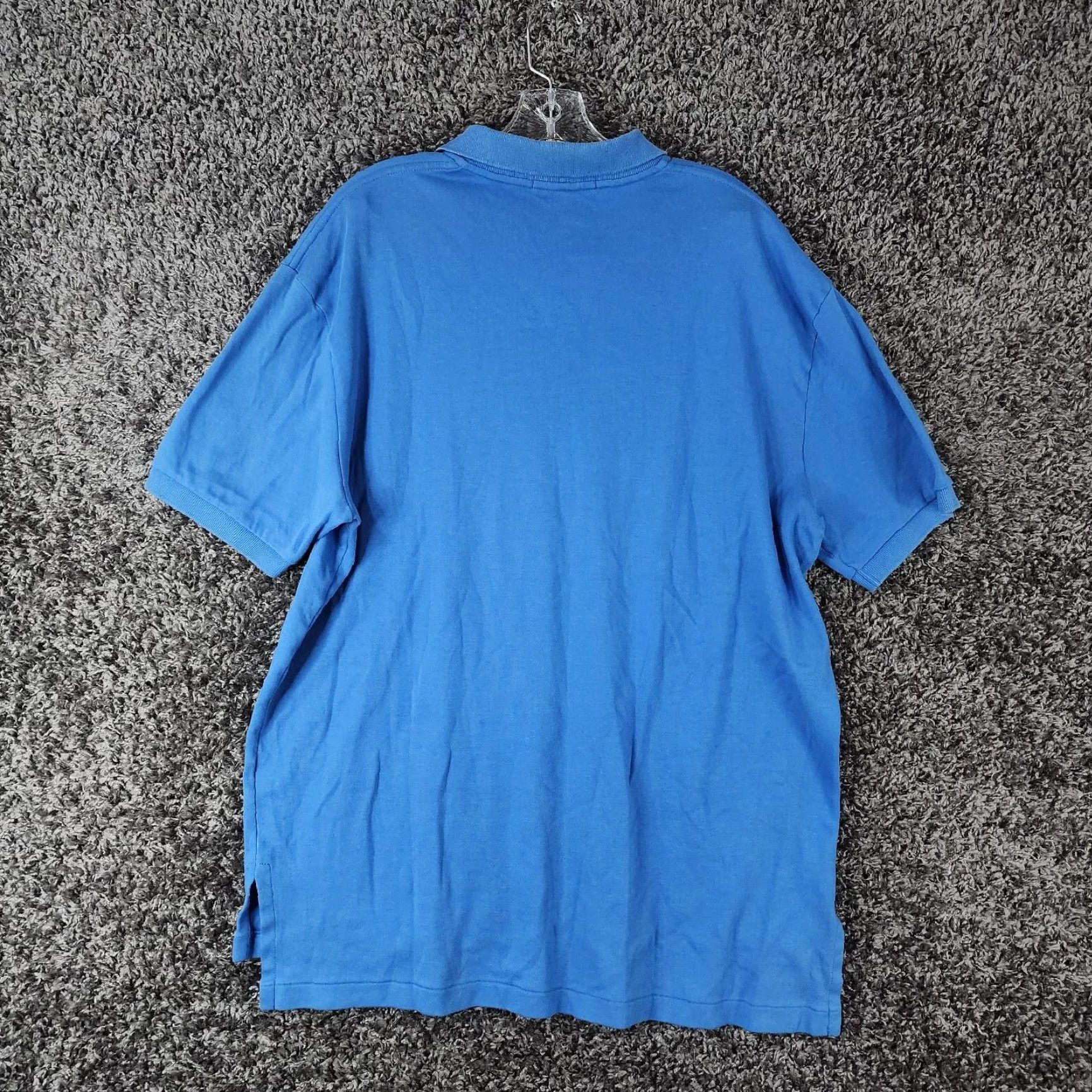 Polo Ralph Lauren Polo Ralph Lauren Mens Blue 100% Cotton Short Sleeve Polo Size L Size US L / EU 52-54 / 3 - 5 Thumbnail