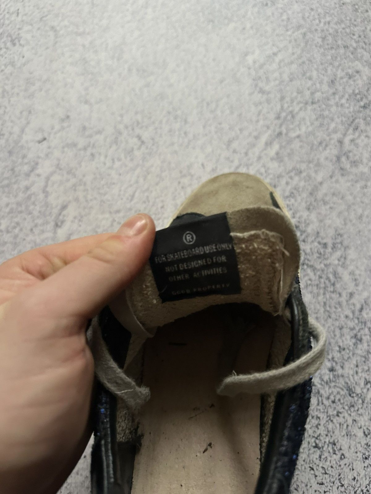 Golden Goose Golden Goose Glitter Colorblock Pattern Sneakers Size US 8 / IT 38 - 14 Thumbnail