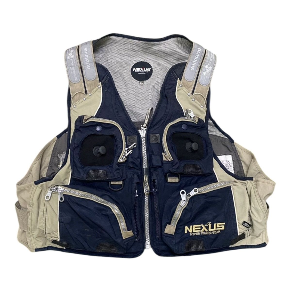 Goretex × Japanese Brand Nexus Shimano Tactical Utility Multi Pocket Vest Fishing Size US XL / EU 56 / 4 - 1 Thumbnail