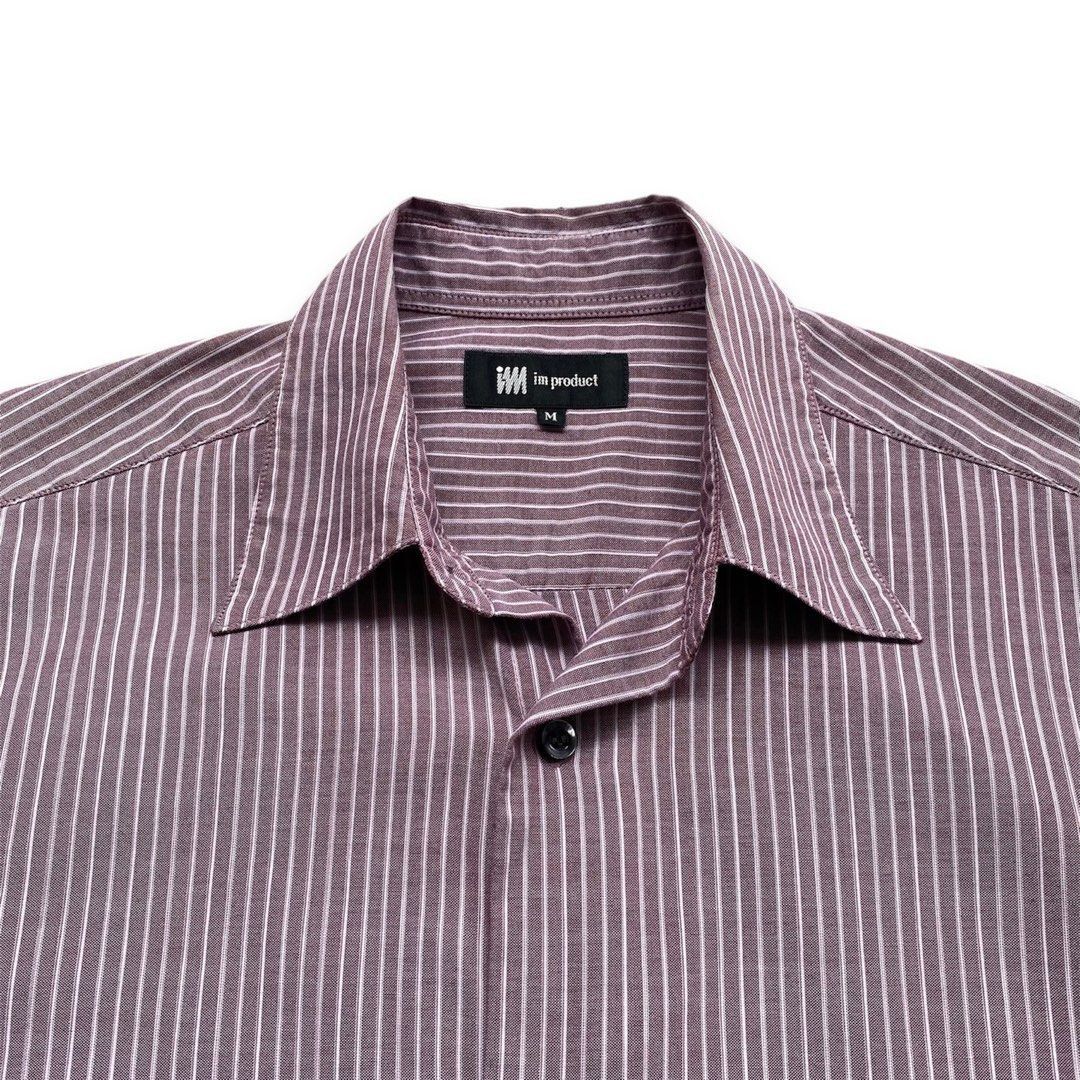 Issey Miyake × Japanese Brand × Vintage Isseymiyake mens stripe shitt Size US M / EU 48-50 / 2 - 2 Thumbnail