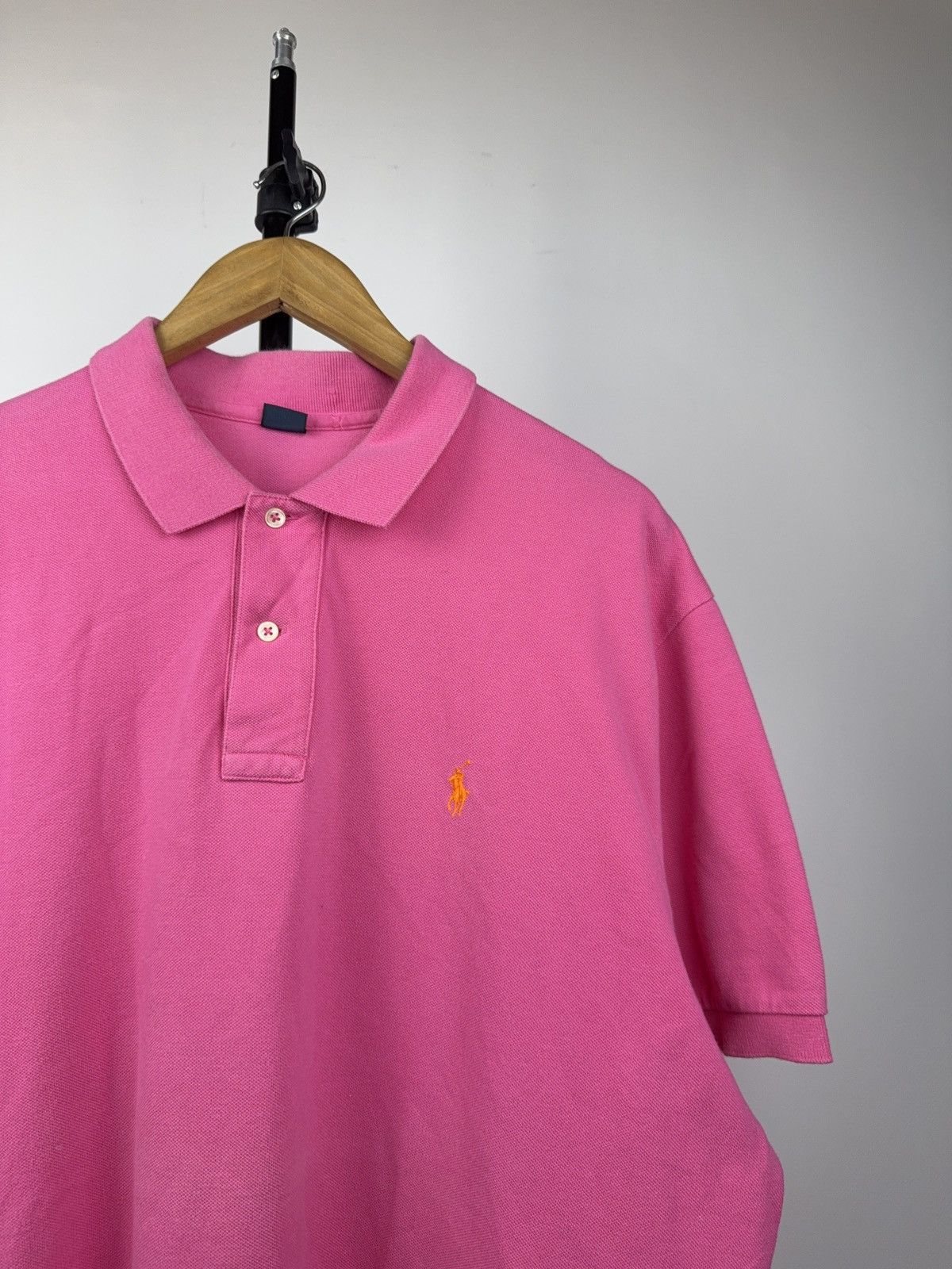 Polo Ralph Lauren Vintage 90s Retro Polo Ralph Lauren Basic Logo Polos Y2K Size US XL / EU 56 / 4 - 2 Thumbnail