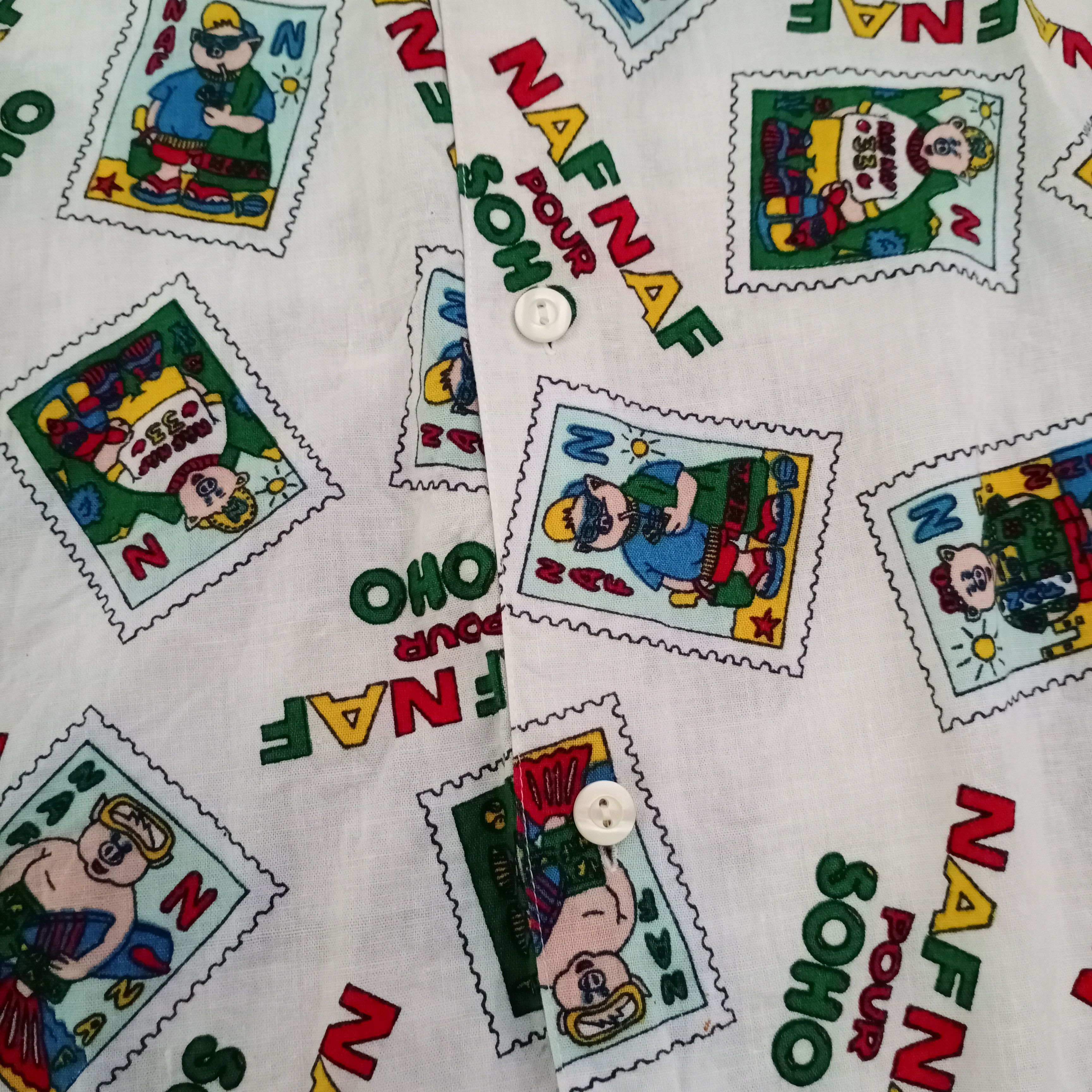 Issey Miyake × Japanese Brand NAF NAF POUR SOHO RARE FULL PRINT PIG HAWAII VINTAGE 90S Size US XL / EU 56 / 4 - 6 Thumbnail