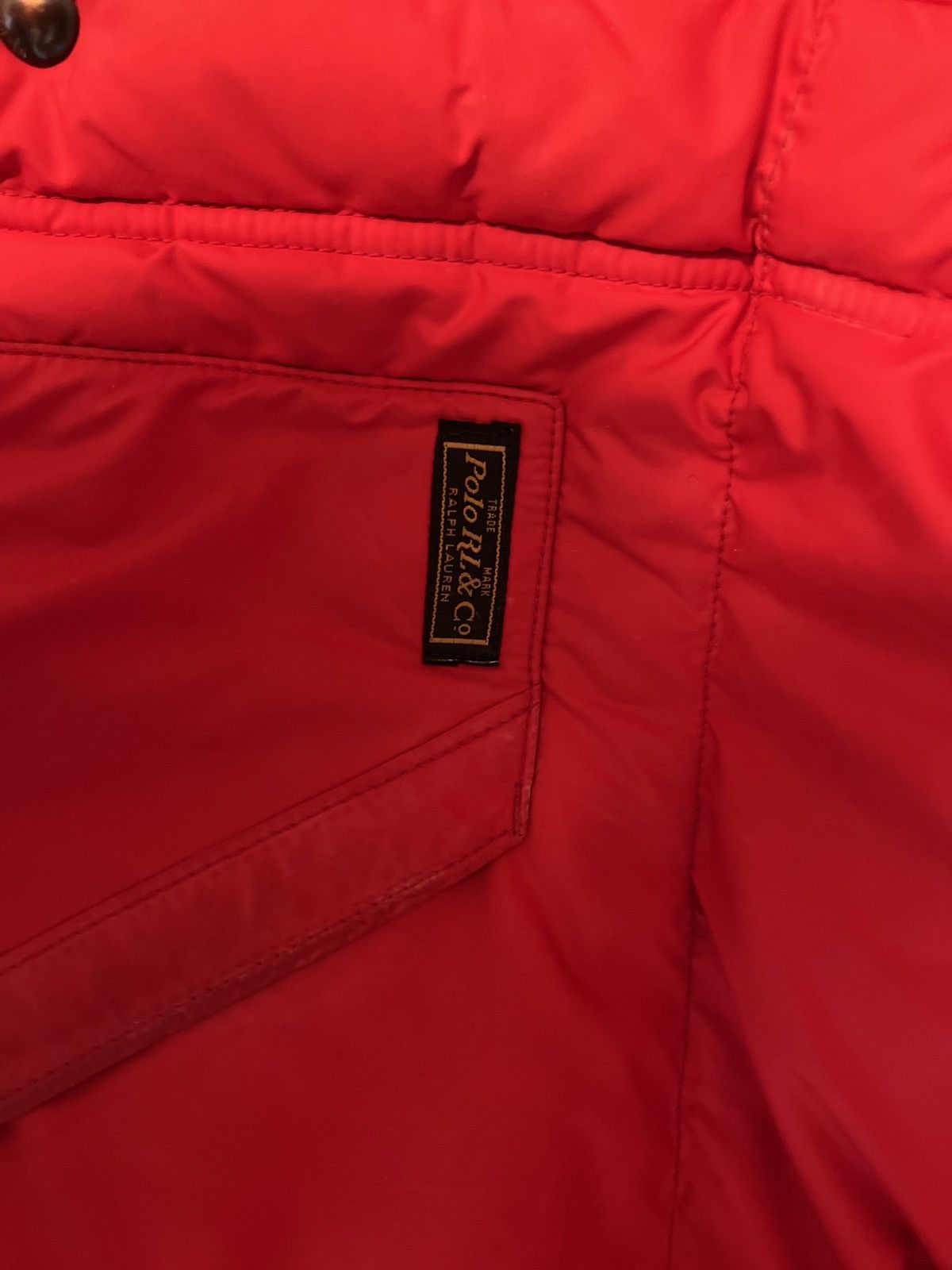 Polo Ralph Lauren Polo Ralph Lauren Red Puffer Jacket Size US XL / EU 56 / 4 - 5 Thumbnail