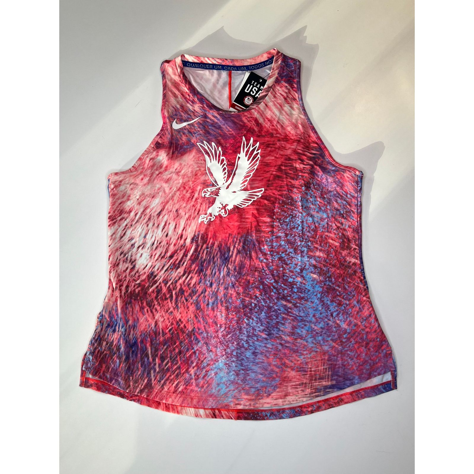 Nike Nike USA One Luxe Women's Dri-FIT Tank Top Shirt Size M / US 6-8 / IT 42-44 - 1 Thumbnail