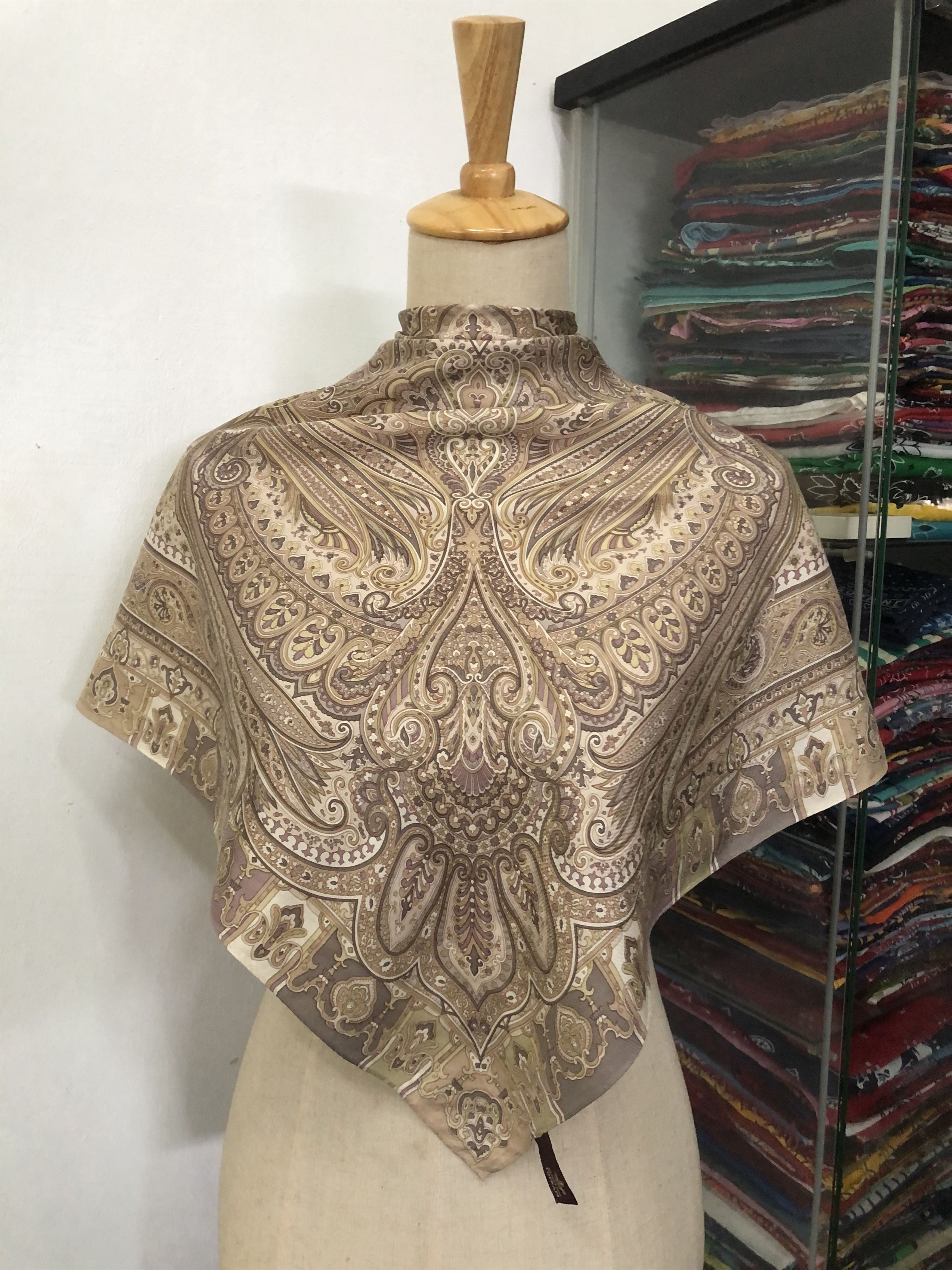 Vintage Topkapi Silk Scarf