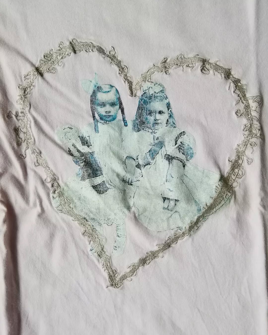 Angel Blue Bubbles Tokyo Lilac Lolita Art Japan Tees Size US M / EU 48-50 / 2 - 2 Thumbnail
