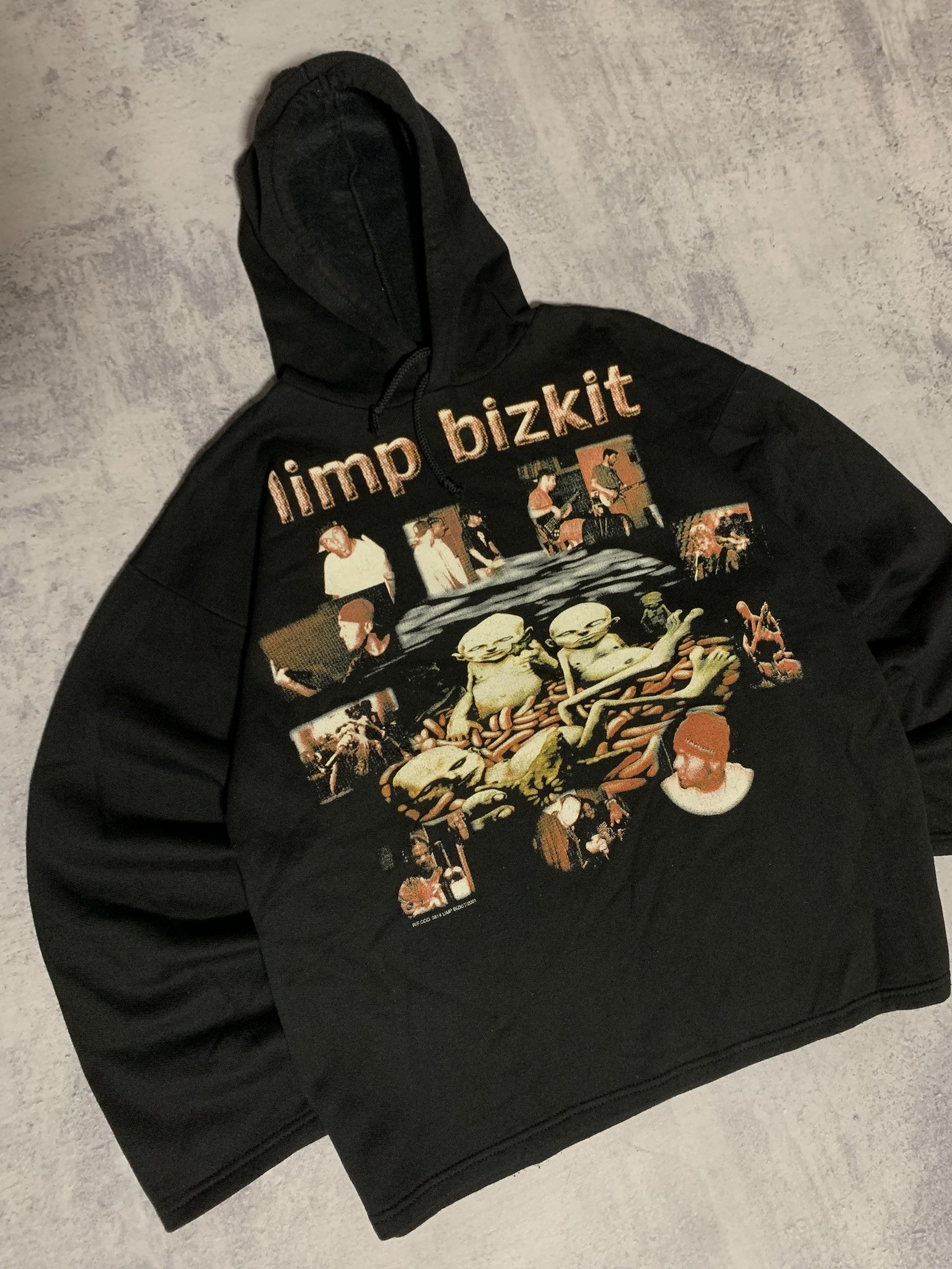 Vintage Vintage Limp Bizkit Hoodie Anger Management Tour 2001 Size US M / EU 48-50 / 2 - 3 Thumbnail