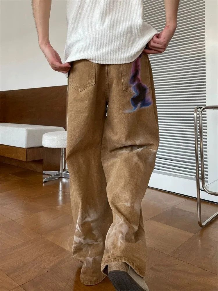 Vintage Straight Streetwear Jeans Size US 32 / EU 48 - 2 Thumbnail
