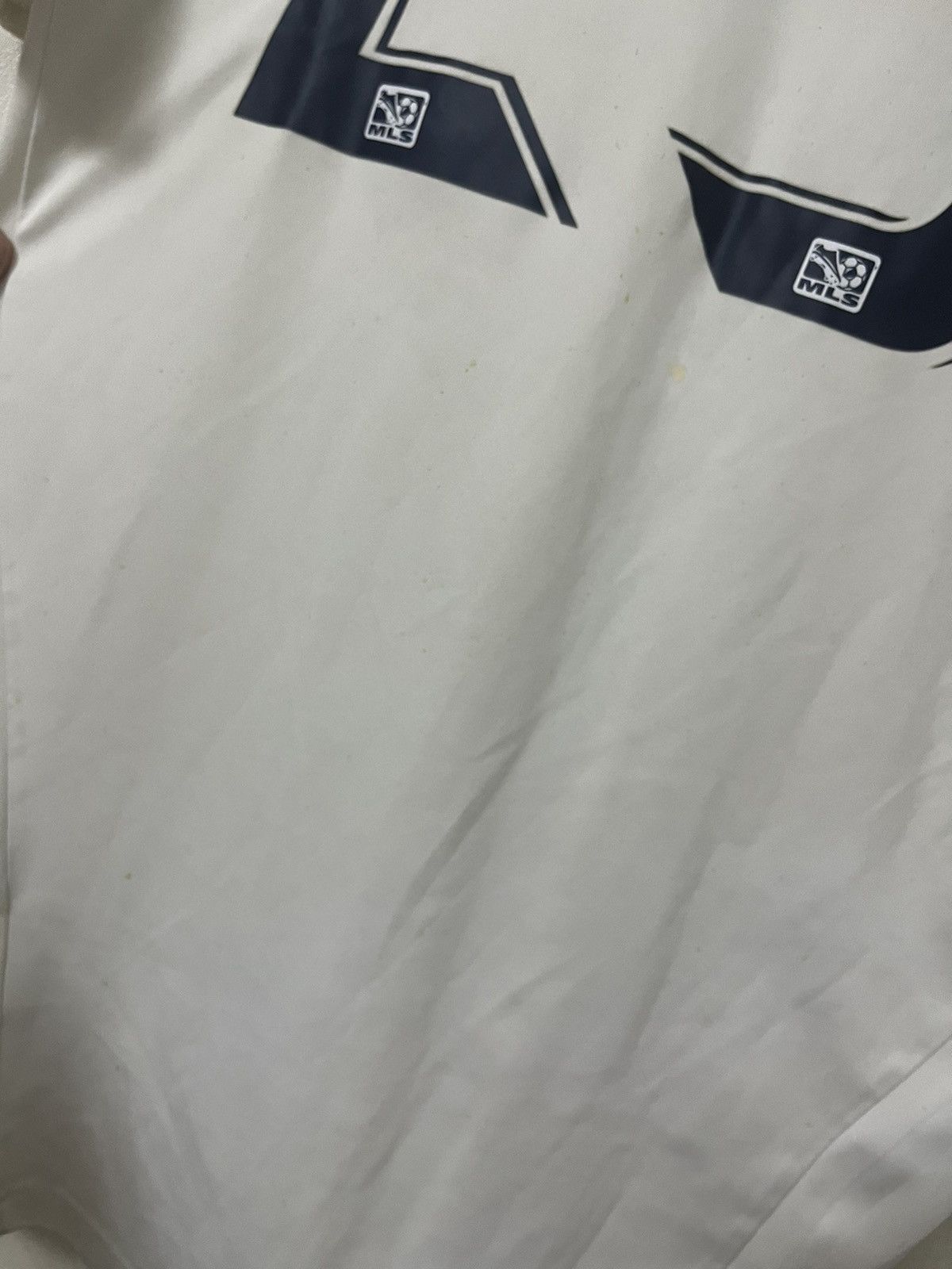 Vintage Adidas Los Angeles Galaxy #23 Beckham Home Jersey Size US L / EU 52-54 / 3 - 12 Thumbnail