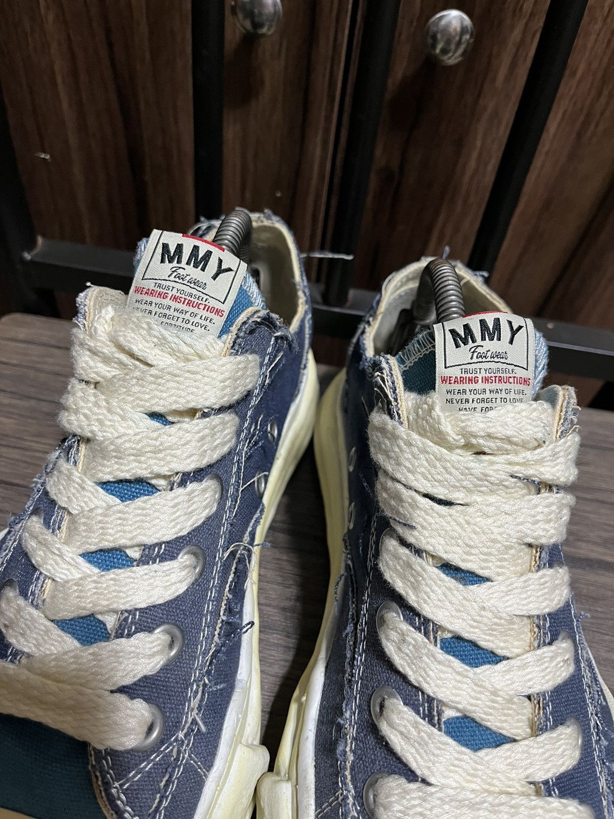 Maison MIHARA YASUHIRO MMY MIHARA YASUHIRO PETERSON LOW TOP SNEAKERS Size US 8.5 / EU 41-42 - 4 Thumbnail