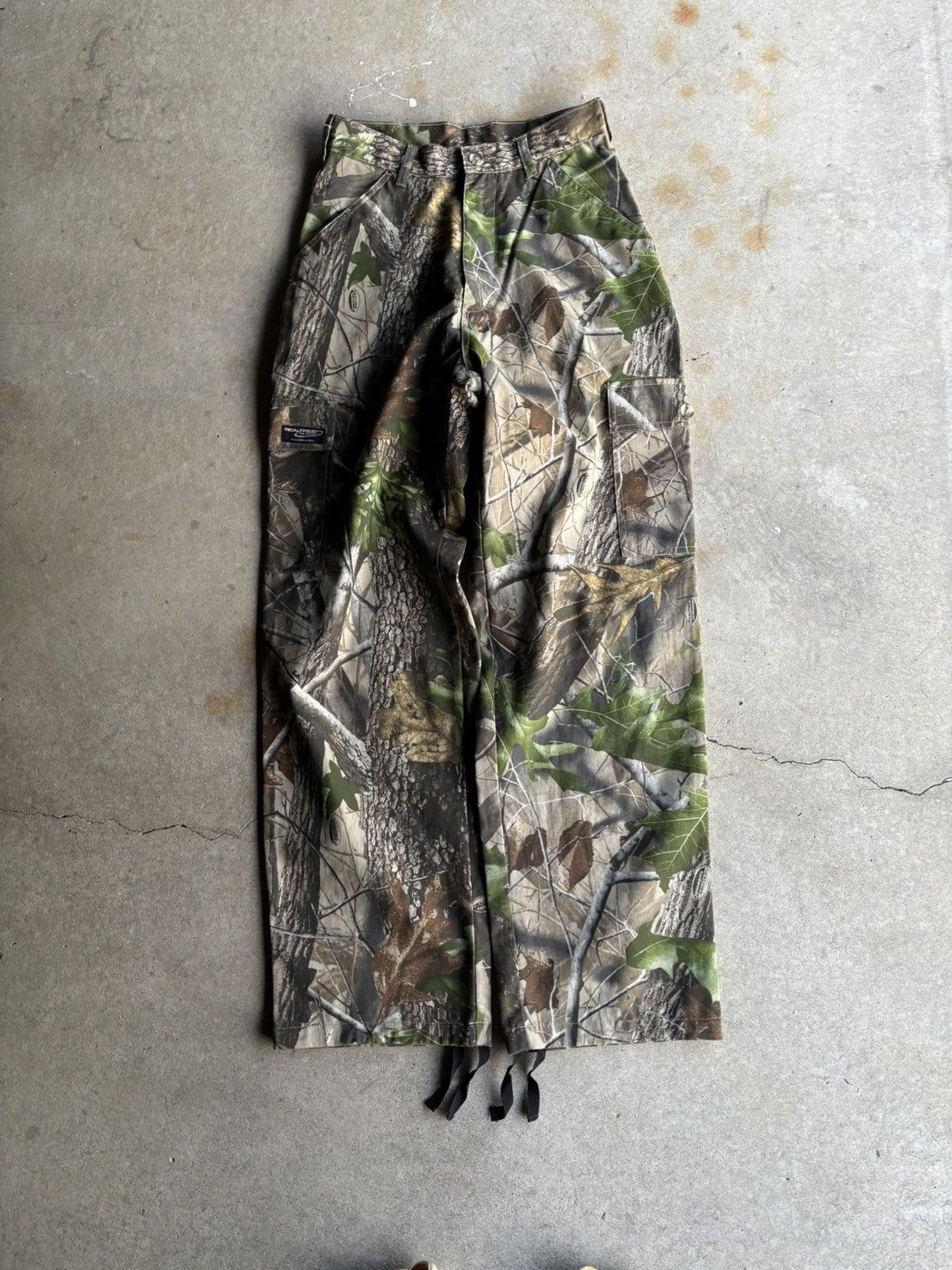 Realtree × Vintage Vintage Realtree Baggy Wide Leg Hunter Camo Cargo Pants Size US 28 / EU 44 - 2 Thumbnail