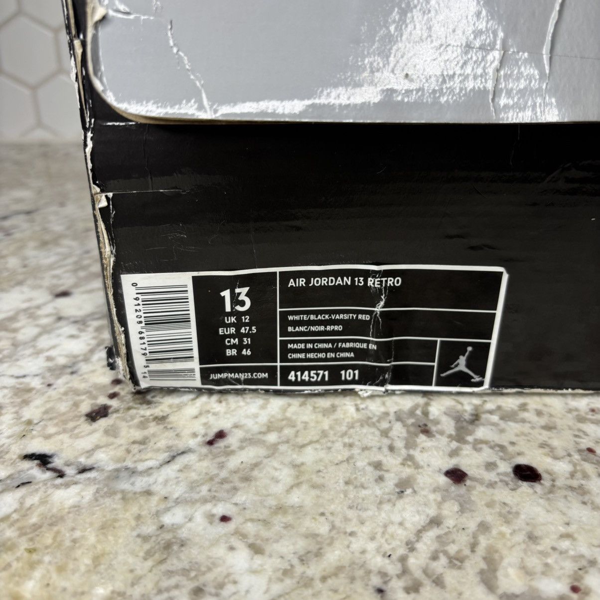Jordan Brand Size 13 -Jordan 13 Retro 2010 Cherry BRAND NEW FAST SHIP Size US 13 / EU 46 - 13 Thumbnail