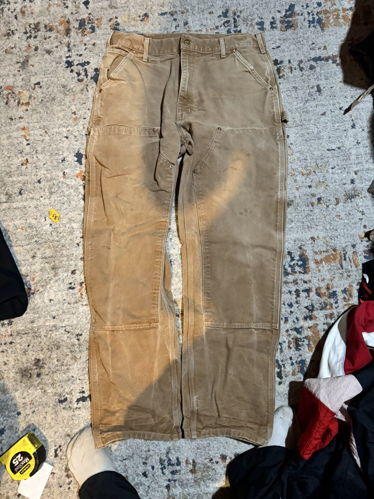 Carhartt Carhartt x Vintage & Faded Carhartt Double Knees Size US 34 / EU 50 - 1 Thumbnail
