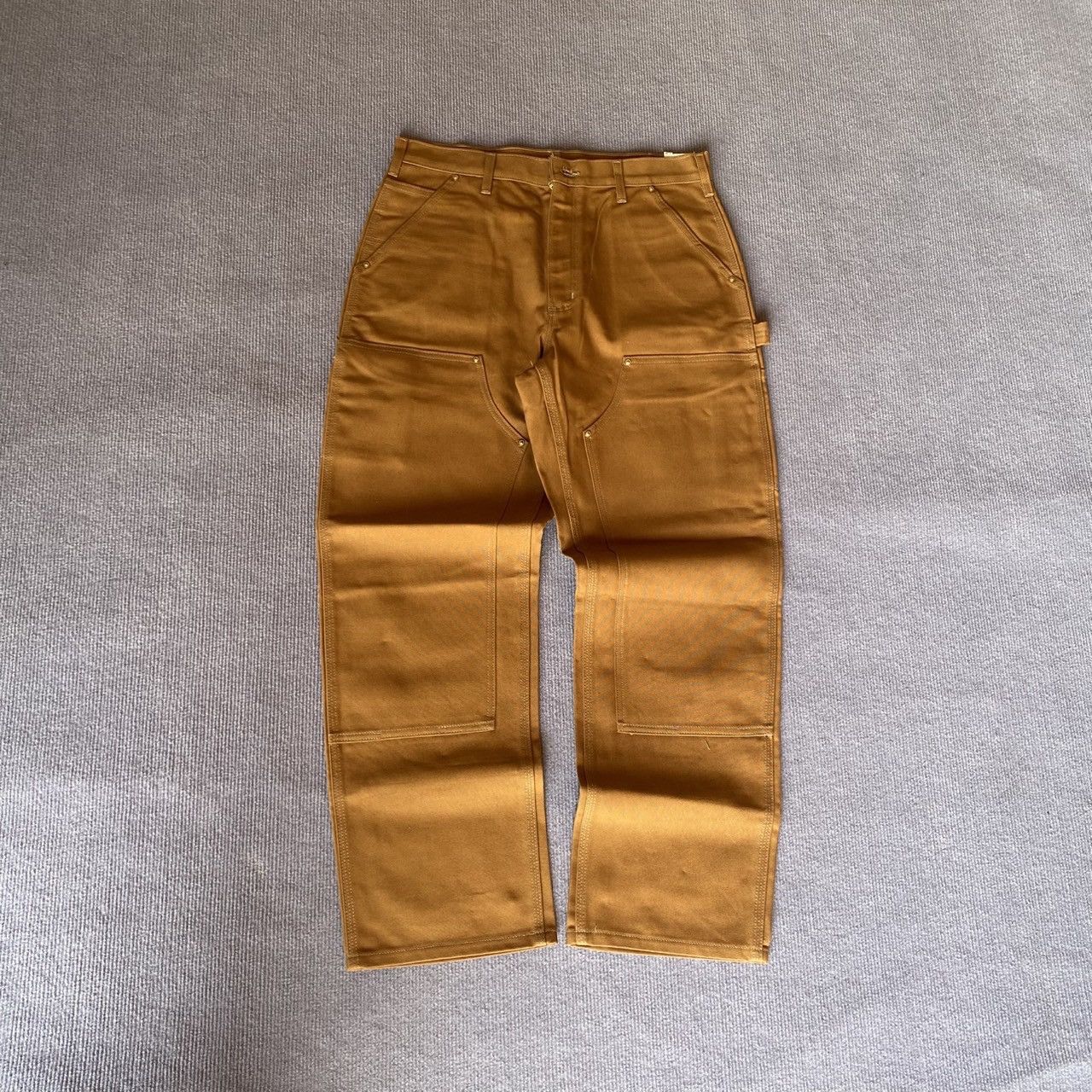 Carhartt × Vintage (34x31) Crazy Vintage Carhartt Double Knee B01 BRN Size US 34 / EU 50 - 3 Thumbnail
