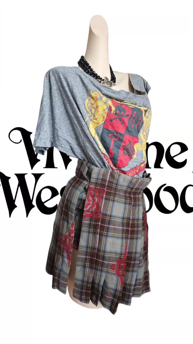 Vivienne Westwood Vivienne Westwood sizeM Bitterrose wool puff skirt short dr Size 27" / US 4 / IT 40 - 2 Thumbnail