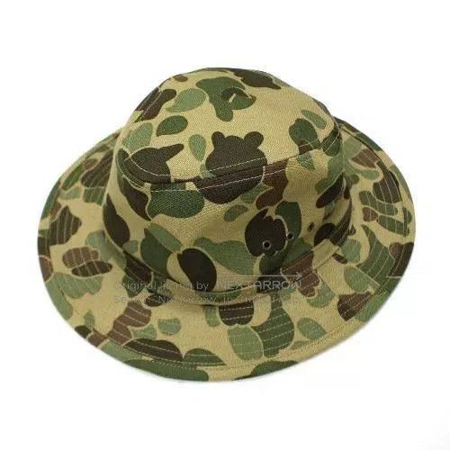 Freewheelers camo pattern wide-brim bucket hat. Size ONE SIZE - 5 Thumbnail