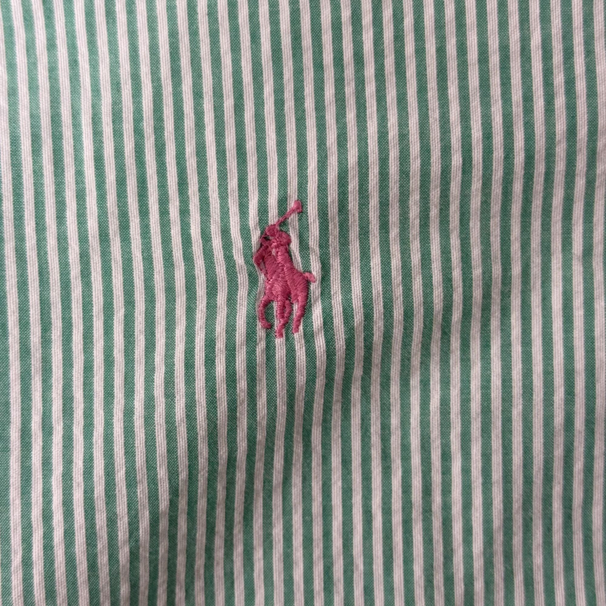 Ralph Lauren Ralph Lauren CUSTOM FIT Stripe Button Up Spring EASTER Shirt Size US L / EU 52-54 / 3 - 5 Thumbnail