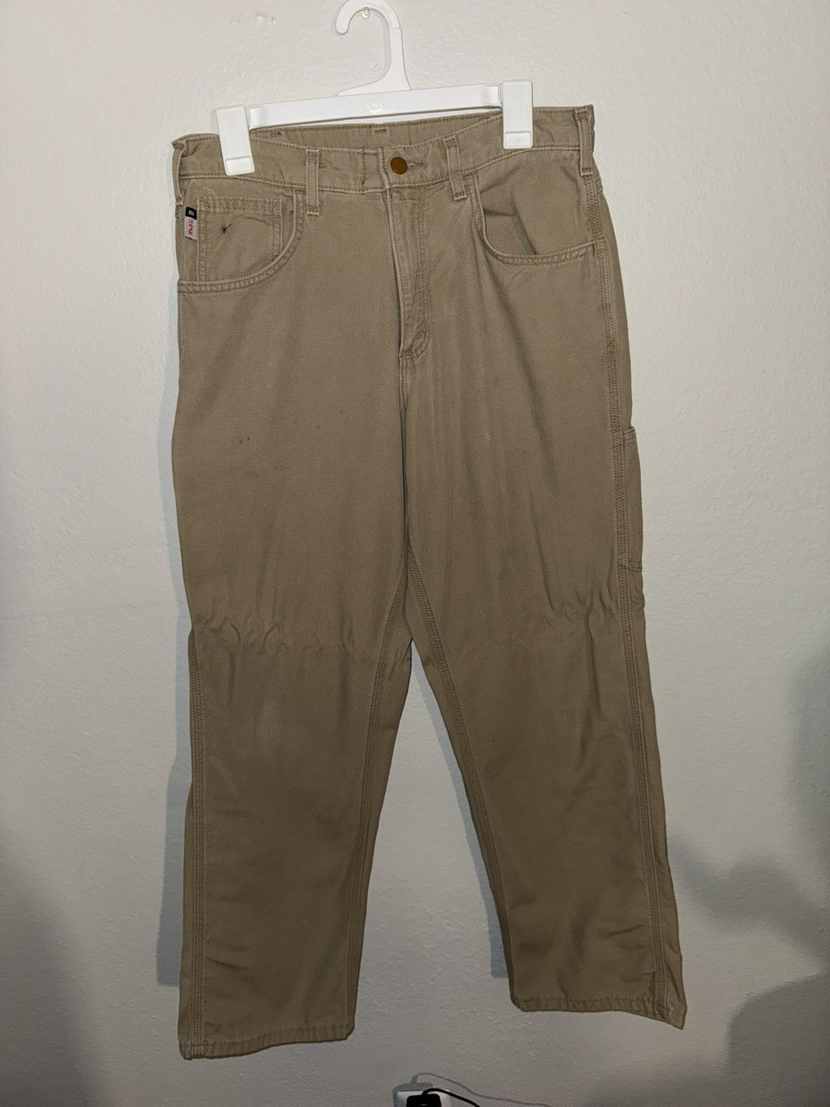 Carhartt Vintage Carhartt Khaki denim Size US 32 / EU 48 - 1 Thumbnail