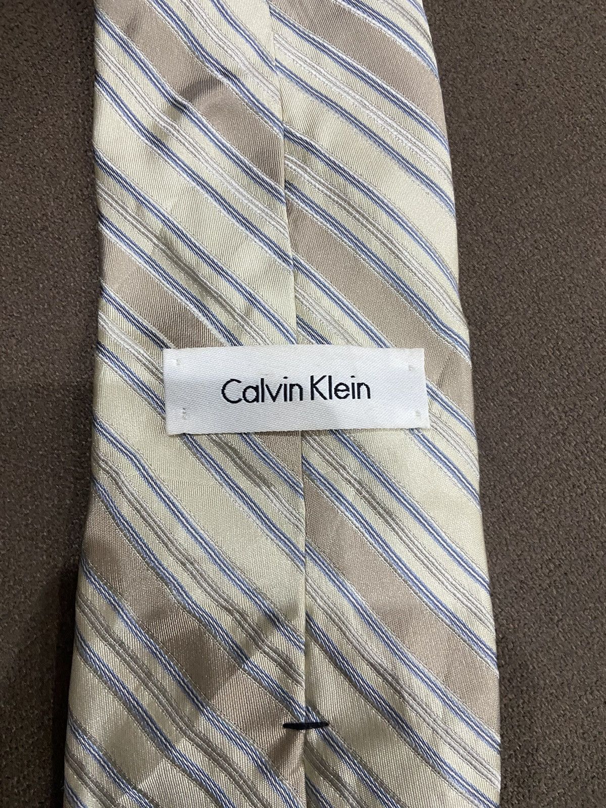 Calvin Klein × Vintage Vtg Calvin Klein Men’s Necktie Size ONE SIZE - 2 Thumbnail