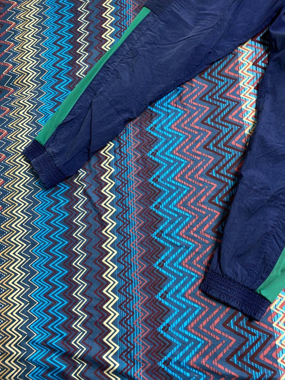 Nike × Vintage Y2K Nike Baggy Nylon Track Drill Pants Size US 34 / EU 50 - 10 Thumbnail