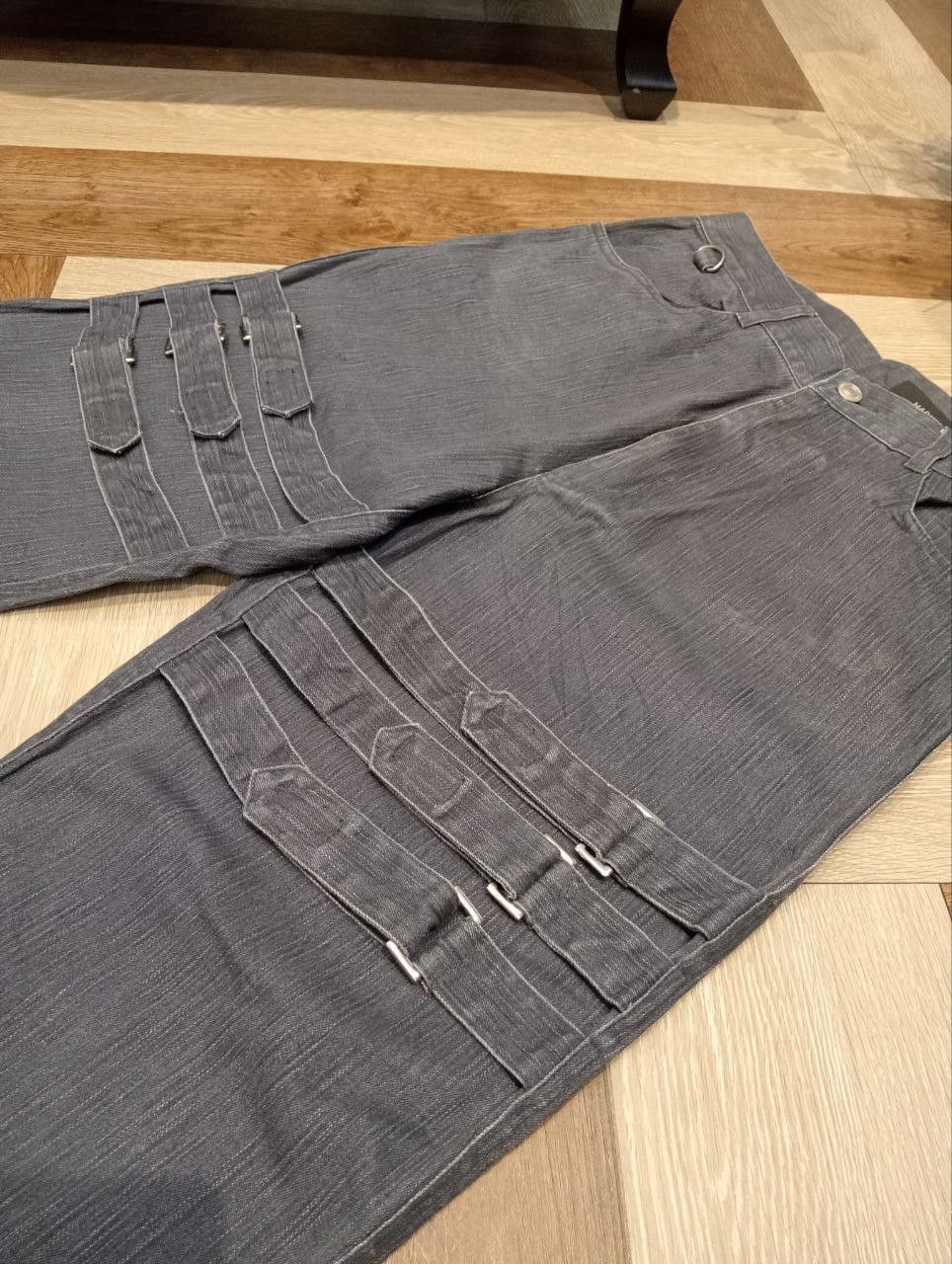 If Six Was Nine SLASH NUMBER JAPAN STRETCH BANDAGE PANTS Size US 31 - 13 Thumbnail