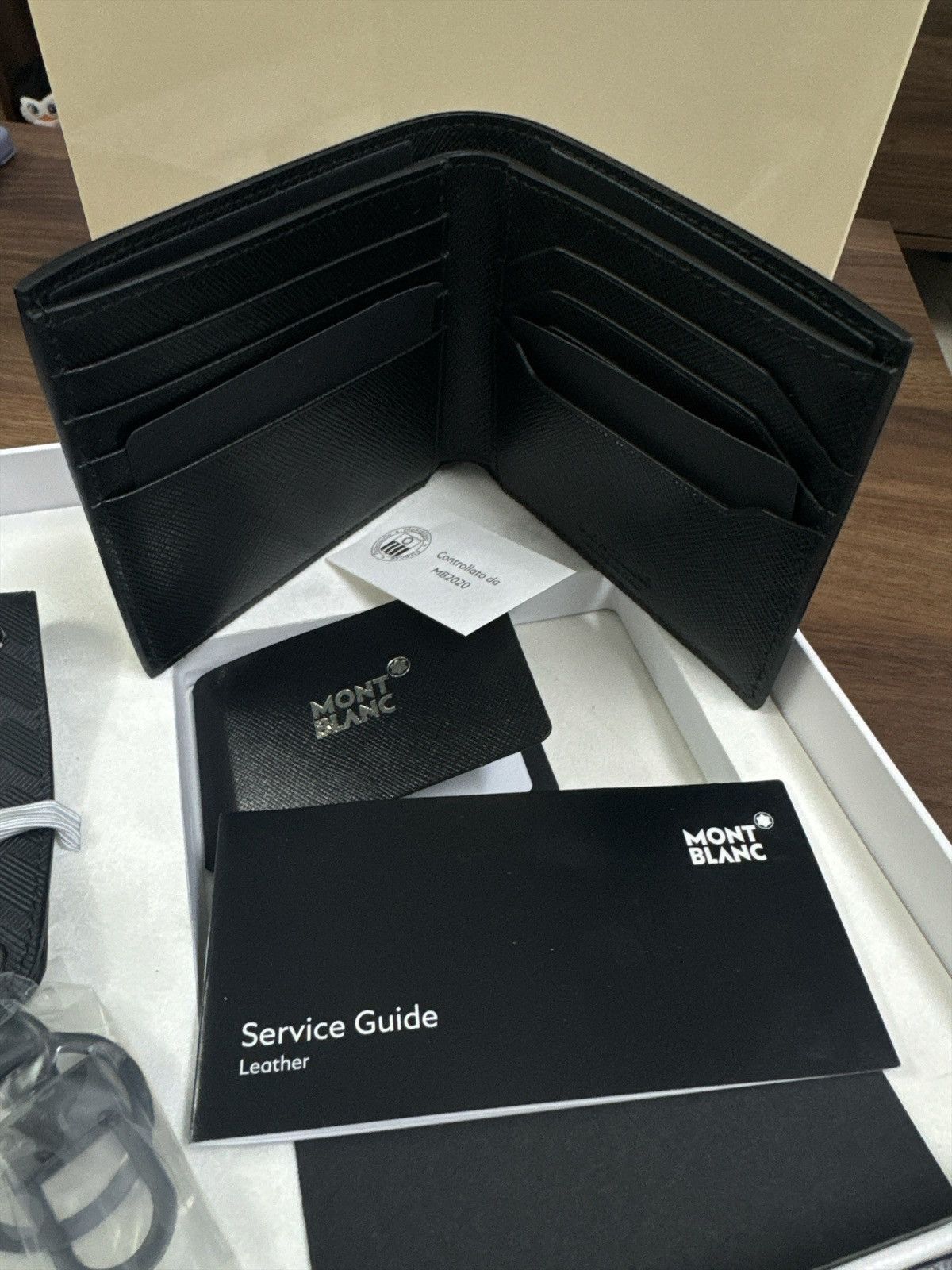 Montblanc MONTBLANC SATRORIAL WALLET BLACKCOSMOS BALLPOINT PEN SET Size ONE SIZE - 3 Thumbnail