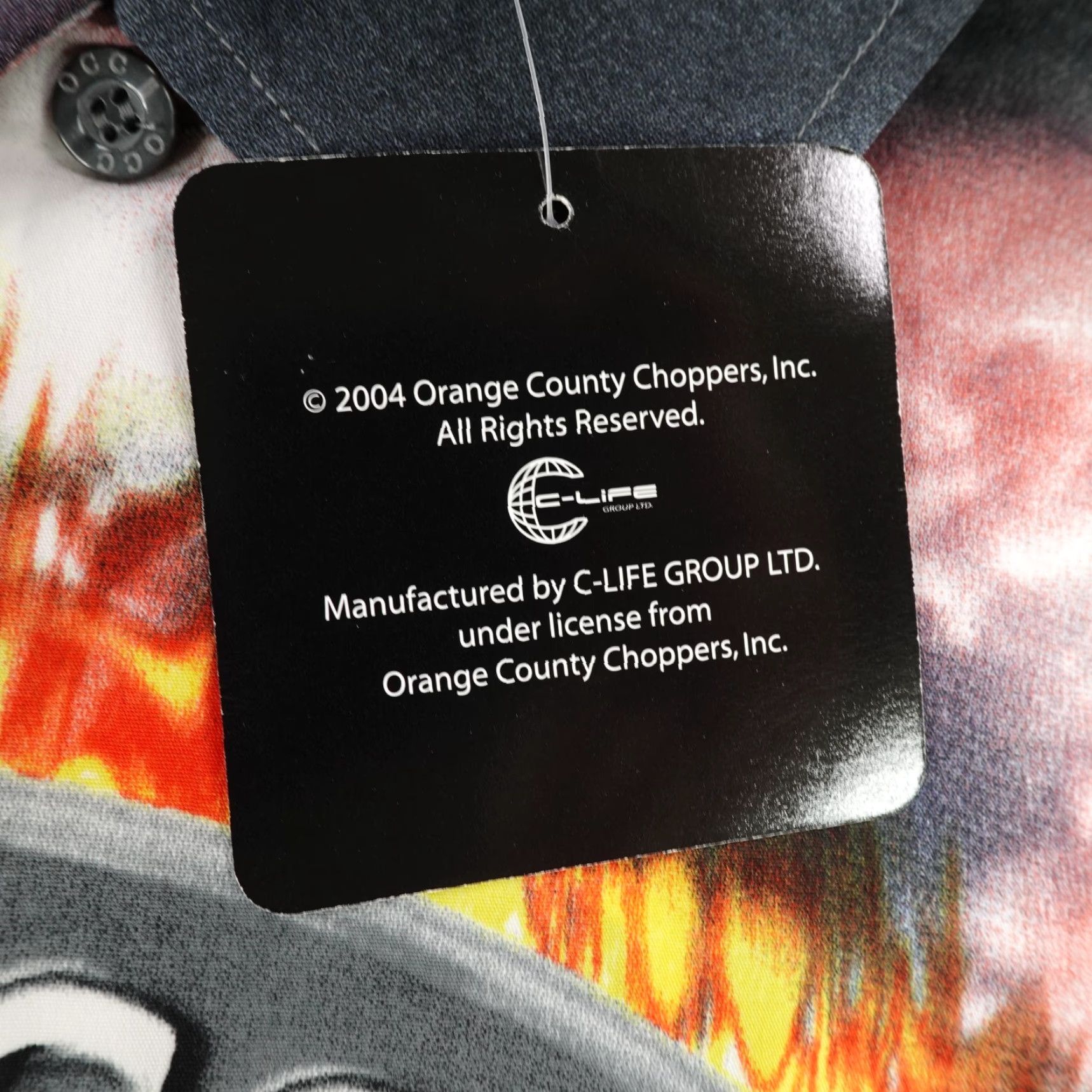 Vintage VINTAGE Orange County Choppers Shirt Mens XL All Over Print AOP Deadstock Y2K Size US XL / EU 56 / 4 - 4 Thumbnail