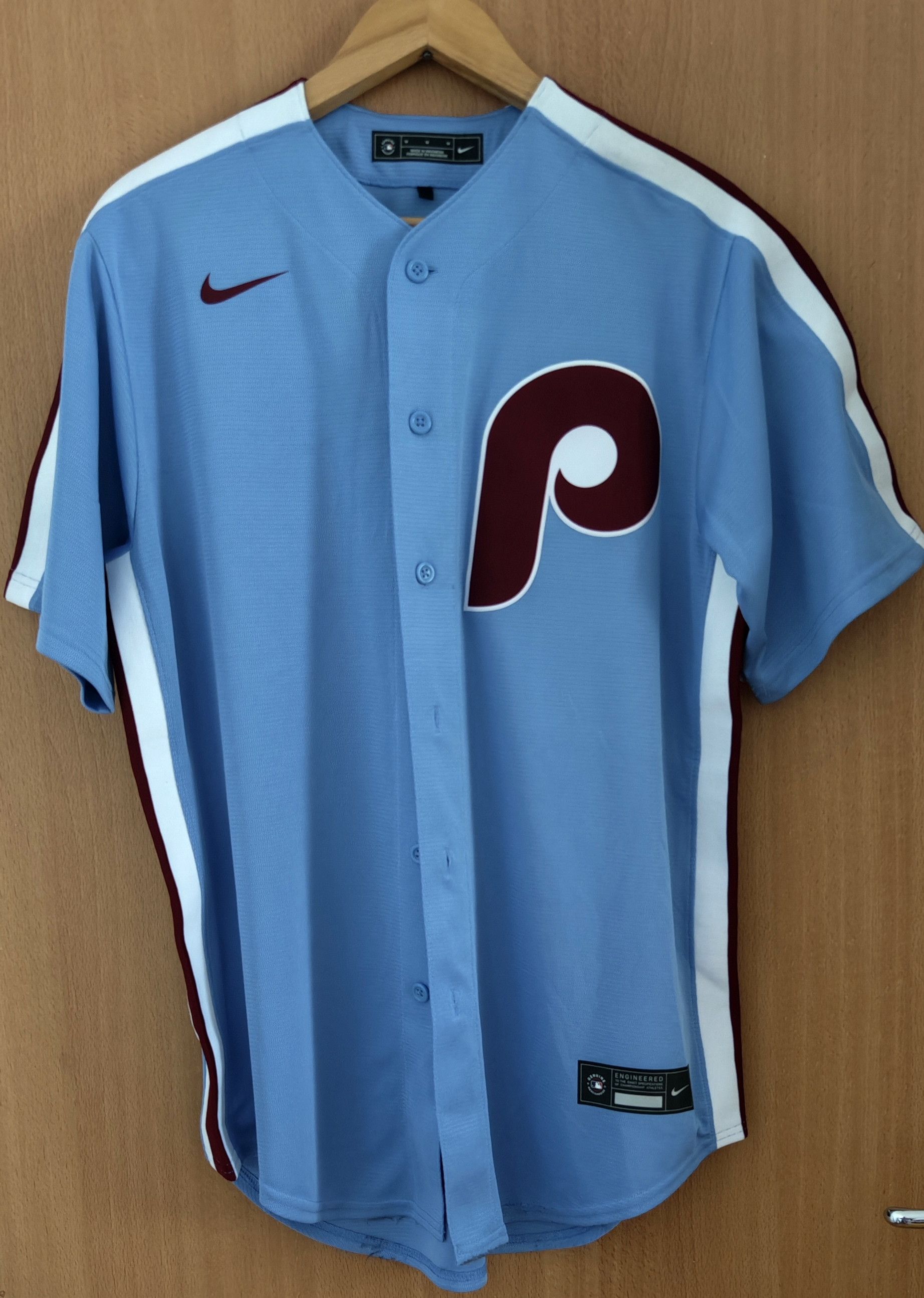 Nike Philadelphia Phillies Alternate Jersey Size US M / EU 48-50 / 2 - 1 Thumbnail