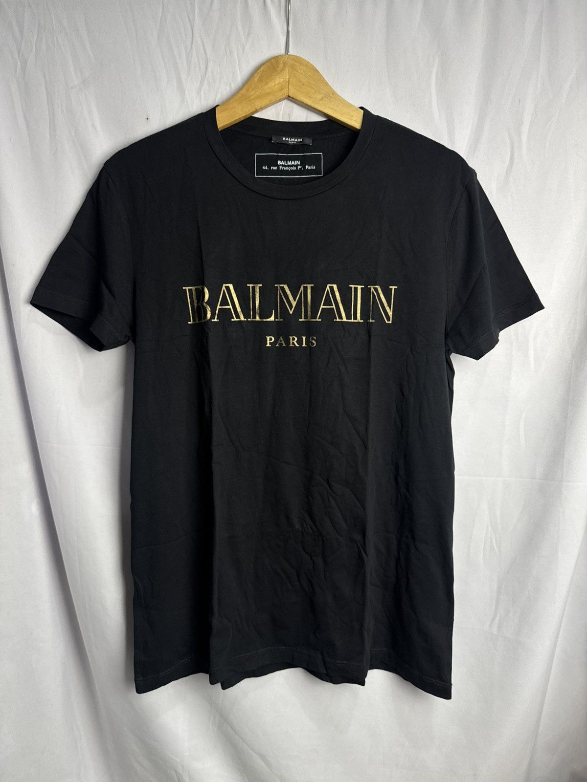 Balmain Balmain Logo Tees Size US L / EU 52-54 / 3 - 1 Thumbnail