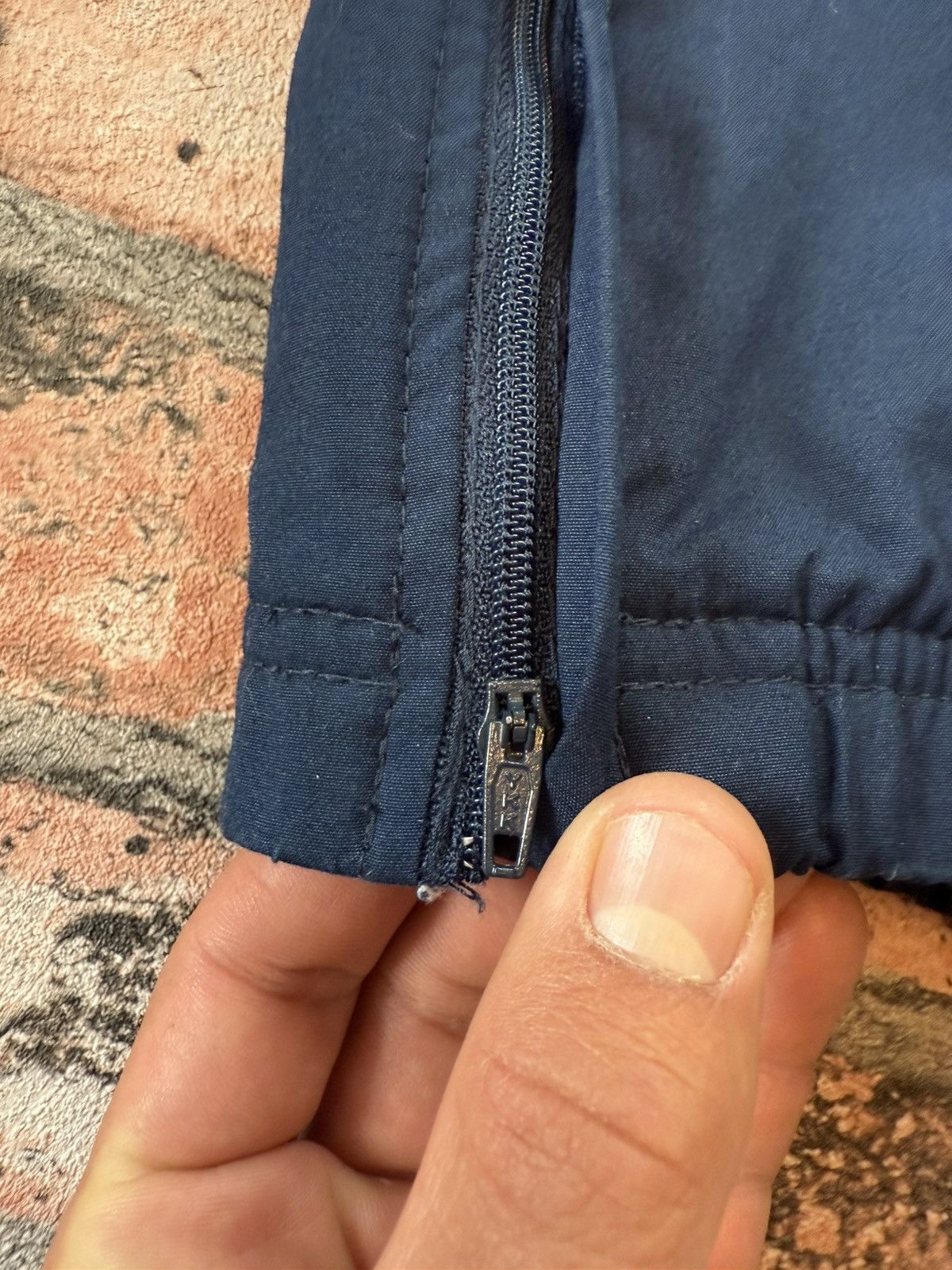 Nike × Vintage 90’s NIKE RARE SWOOSH RETRO Y2K ZIP TRACK NYLON PANTS Size US 32 / EU 48 - 5 Thumbnail