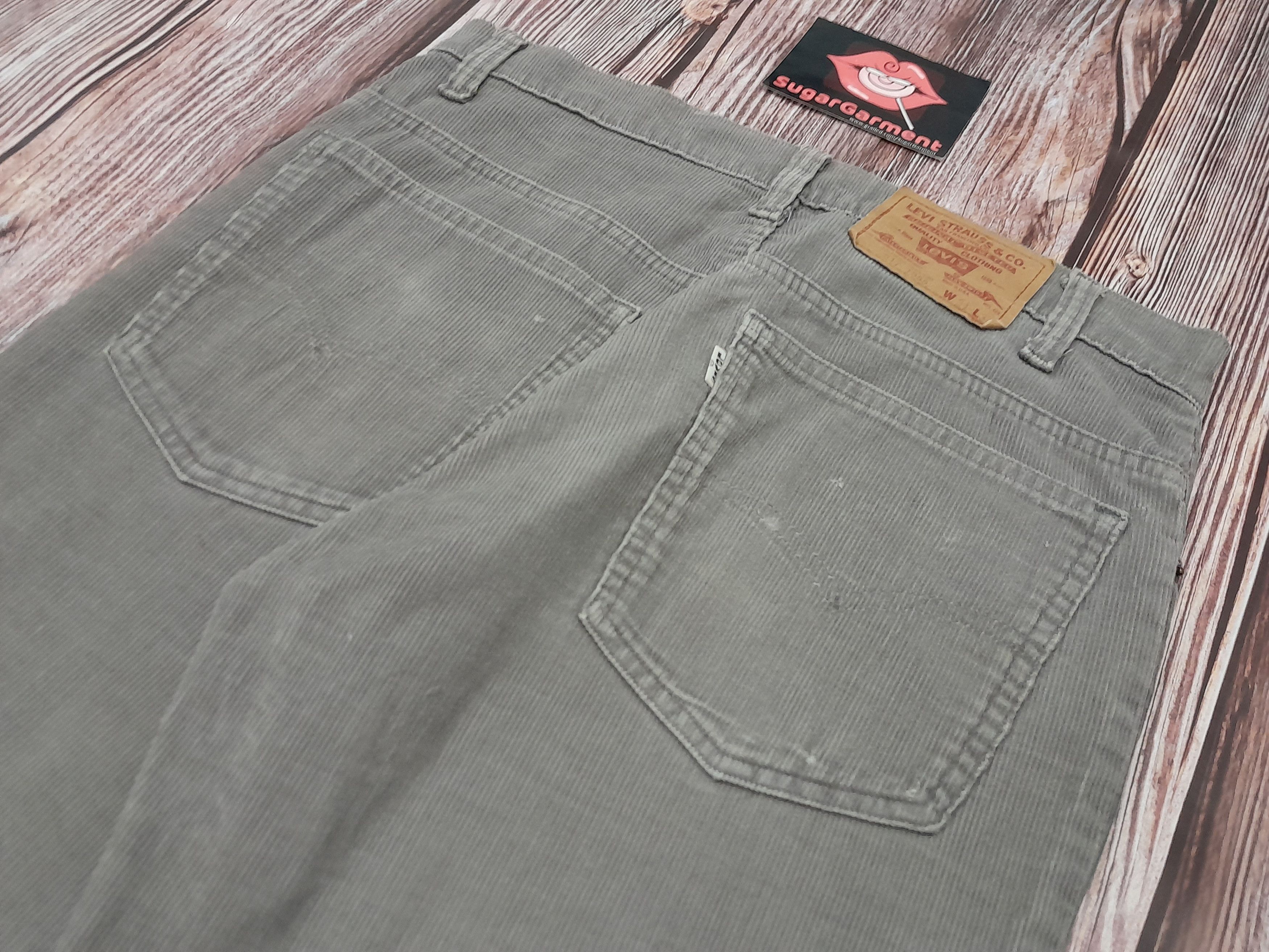 Levi's Levis 517 Jeans Bootcut Flare Bell Bottom Corduroy Vintage Size US 31 - 18 Thumbnail