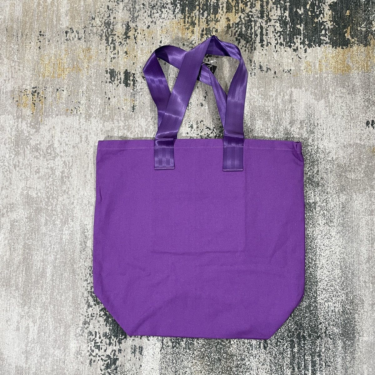 Stussy STUSSY WOMEN CANVAS TOTE BAG - PURPLE Size ONE SIZE - 4 Thumbnail