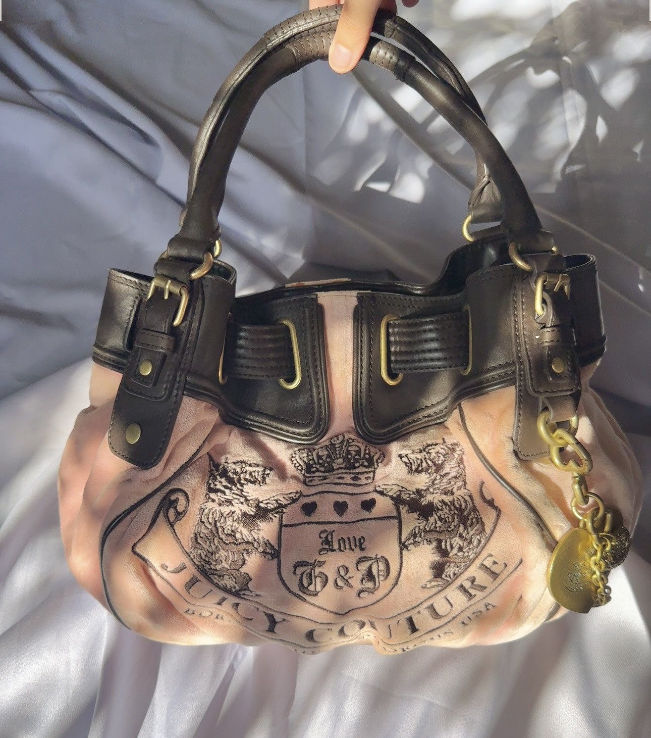 Juicy Couture Juicy Couture Fluffy Vintage Scottie Dog Pink Bag Size ONE SIZE - 3 Thumbnail