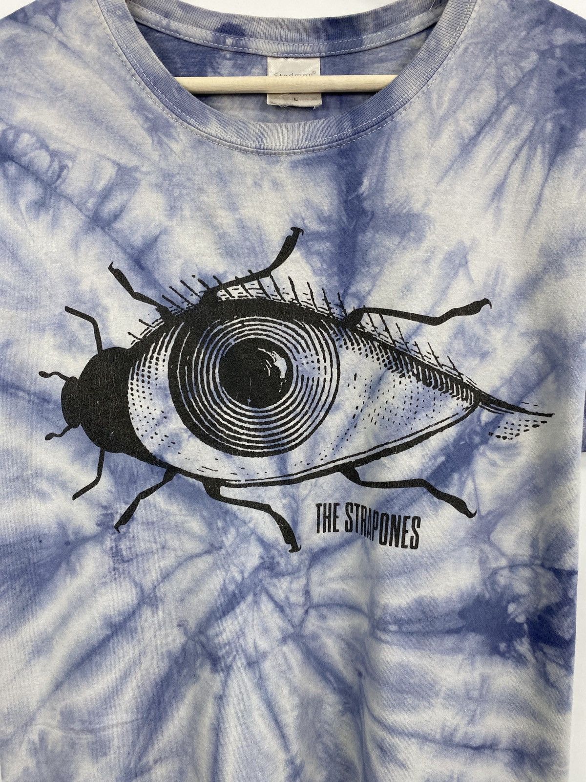 Japanese Brand 👁️ 🪳 Vintage 90s Eye Cockroach Yin Yang Japan Style T-Shirt Size US M / EU 48-50 / 2 - 4 Thumbnail