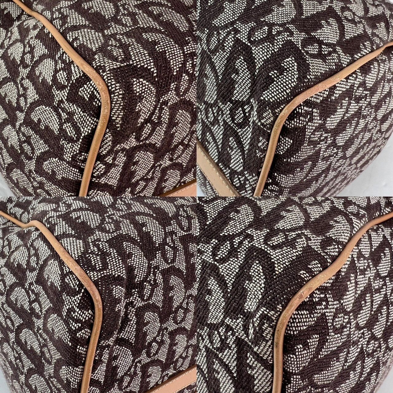Christian Dior Monsieur Christian Dior Vintage Trotter Diorissimo Medium Brown Bosto Size ONE SIZE - 8 Thumbnail