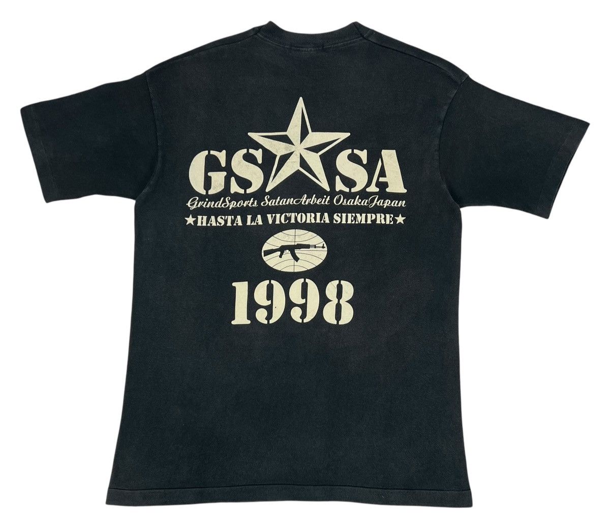 Band Tees × Japanese Brand × Vintage 90s Vintage Che Guevara x Grind Sports x Satan Arbett tee Size US L / EU 52-54 / 3 - 2 Thumbnail