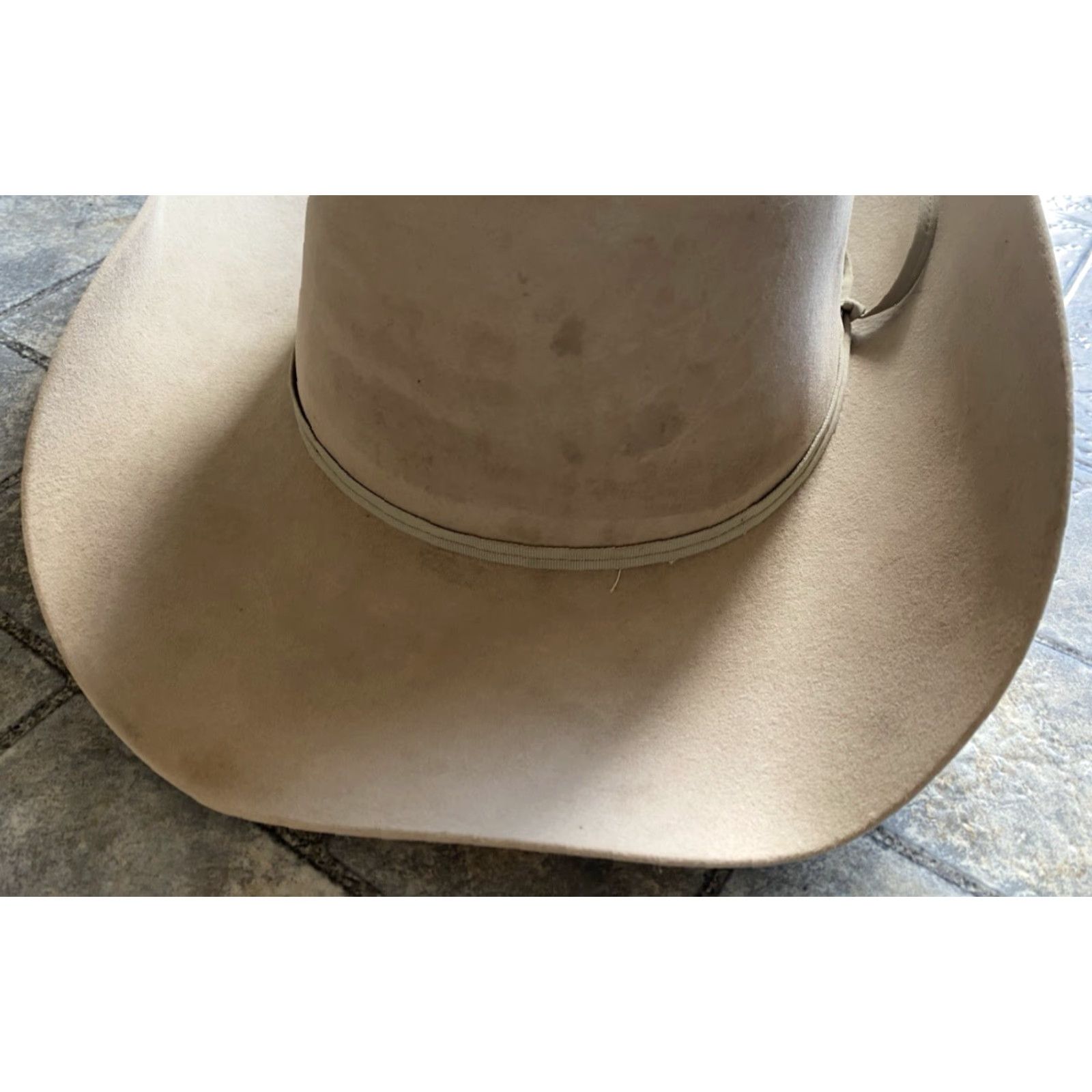 Vintage Wild West Outfitters Beaver Cowboy hat Men Cowboy Beige Western Hat Size See Photos Size ONE SIZE - 2 Thumbnail