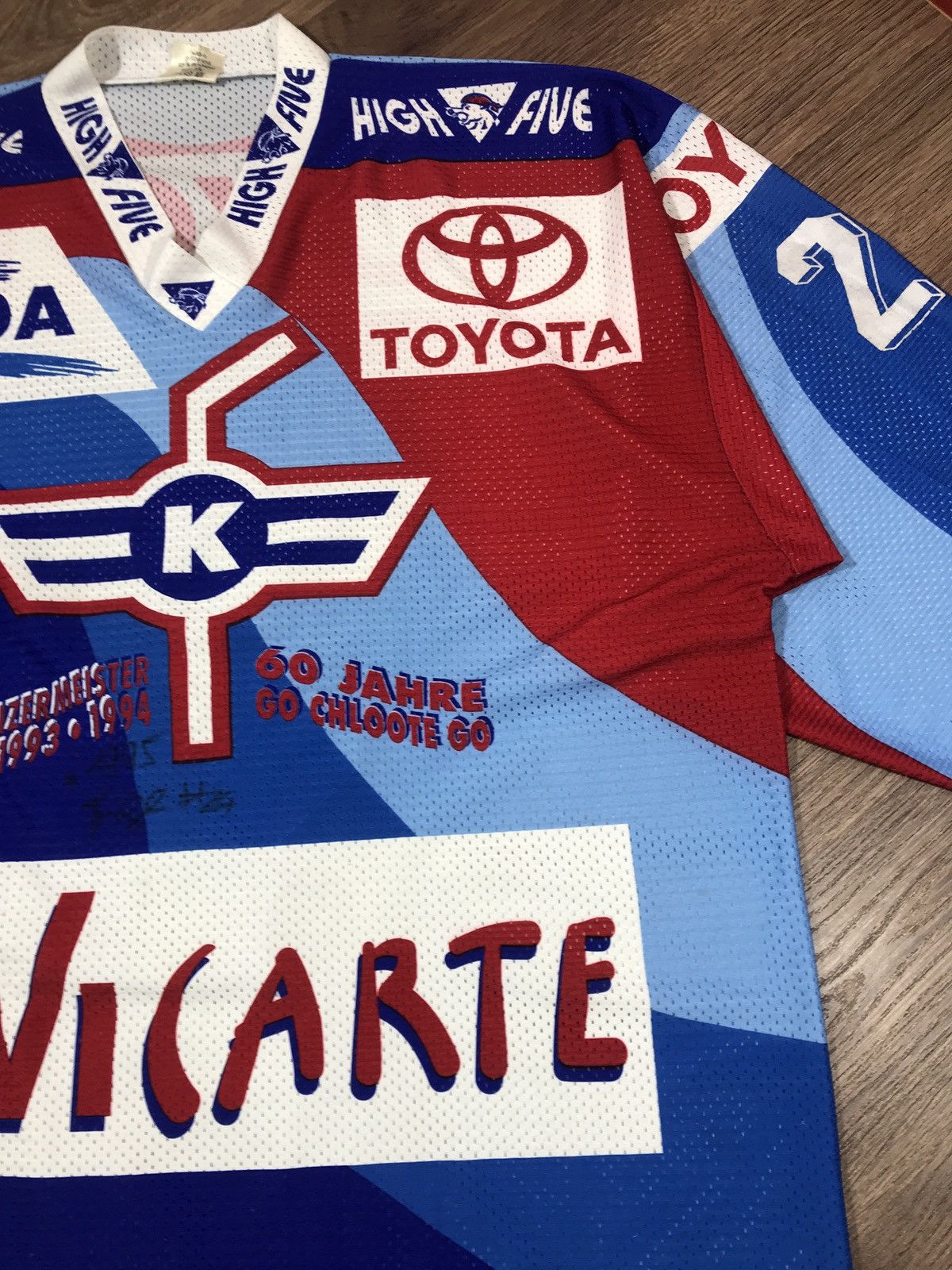 NHL EHC KLOTEN Hockey Jersey 1990/1995 Shirt #20 Reto Pavoni Size US XL / EU 56 / 4 - 3 Thumbnail