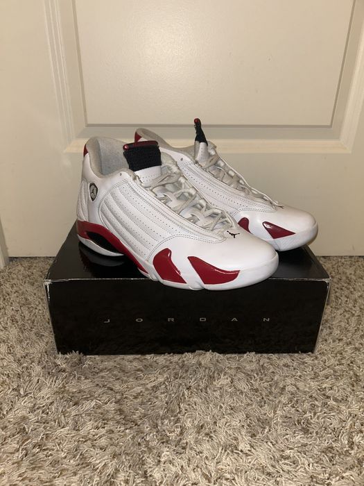 Air jordan 14 hot sale candy cane 2012