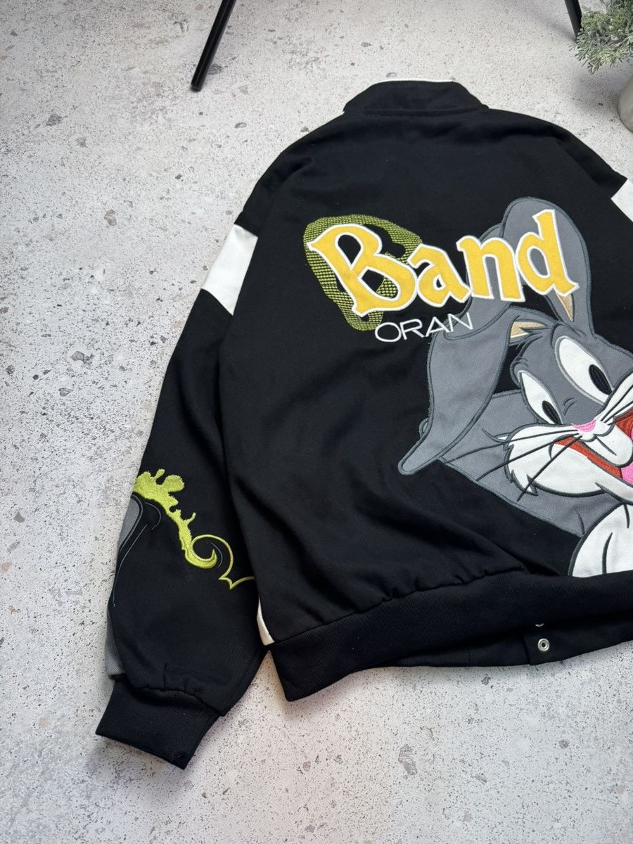 Japanese Brand × NBA Band Oran Bugs Bunny Racing Jacket Nascar F1 M Black Unisex Size US M / EU 48-50 / 2 - 12 Thumbnail