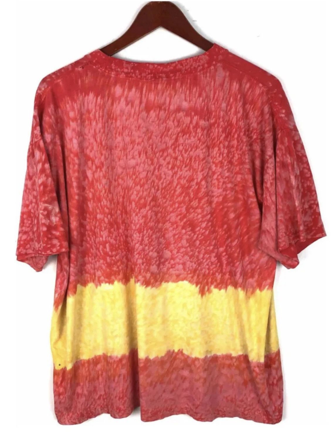 Vintage Vintage pro spirit 90s single stitch t shirt tie dye red L Size US L / EU 52-54 / 3 - 3 Thumbnail